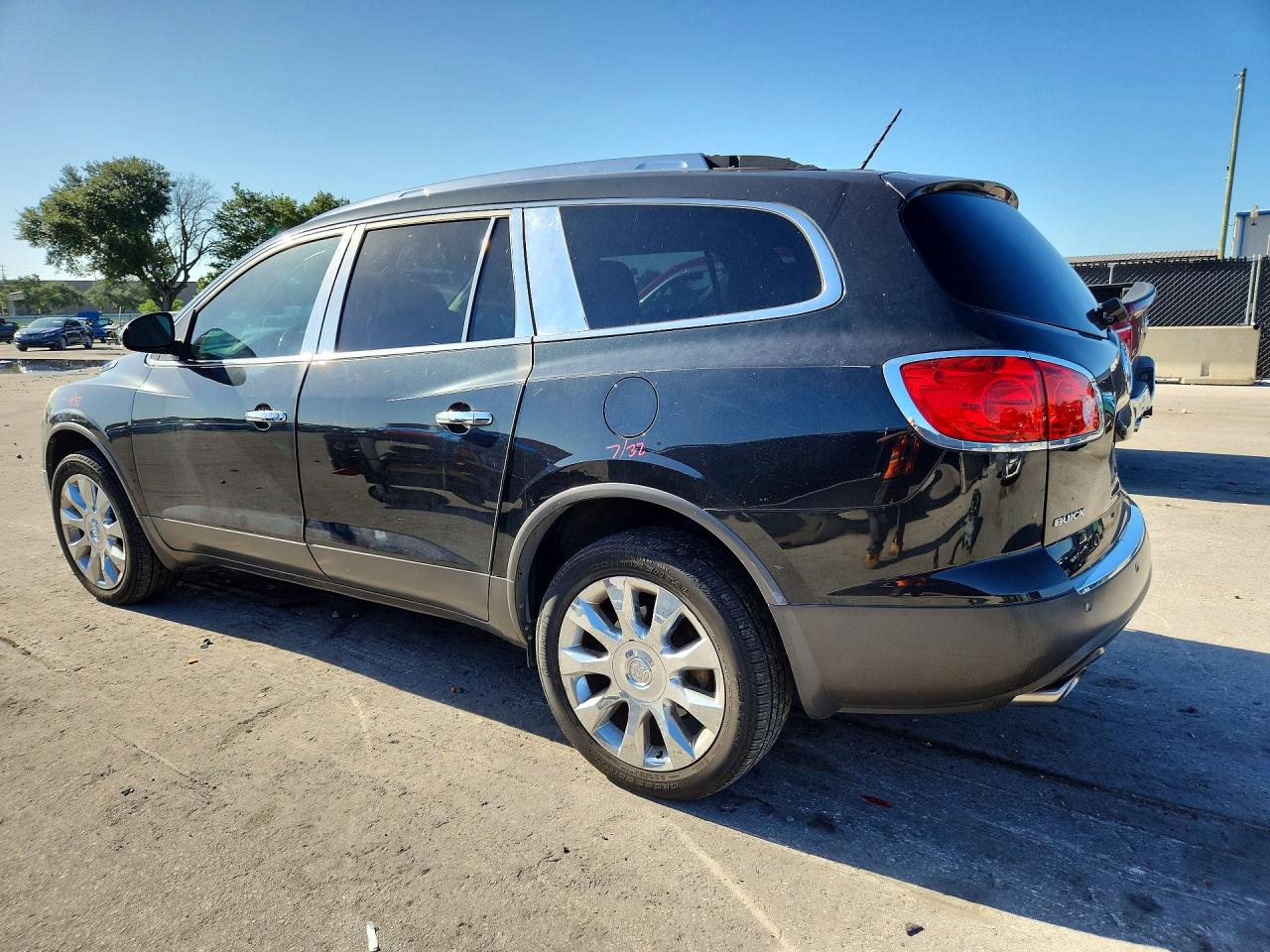 2011 Buick Enclave Cxl Black vin: 5GAKRCED4BJ115730