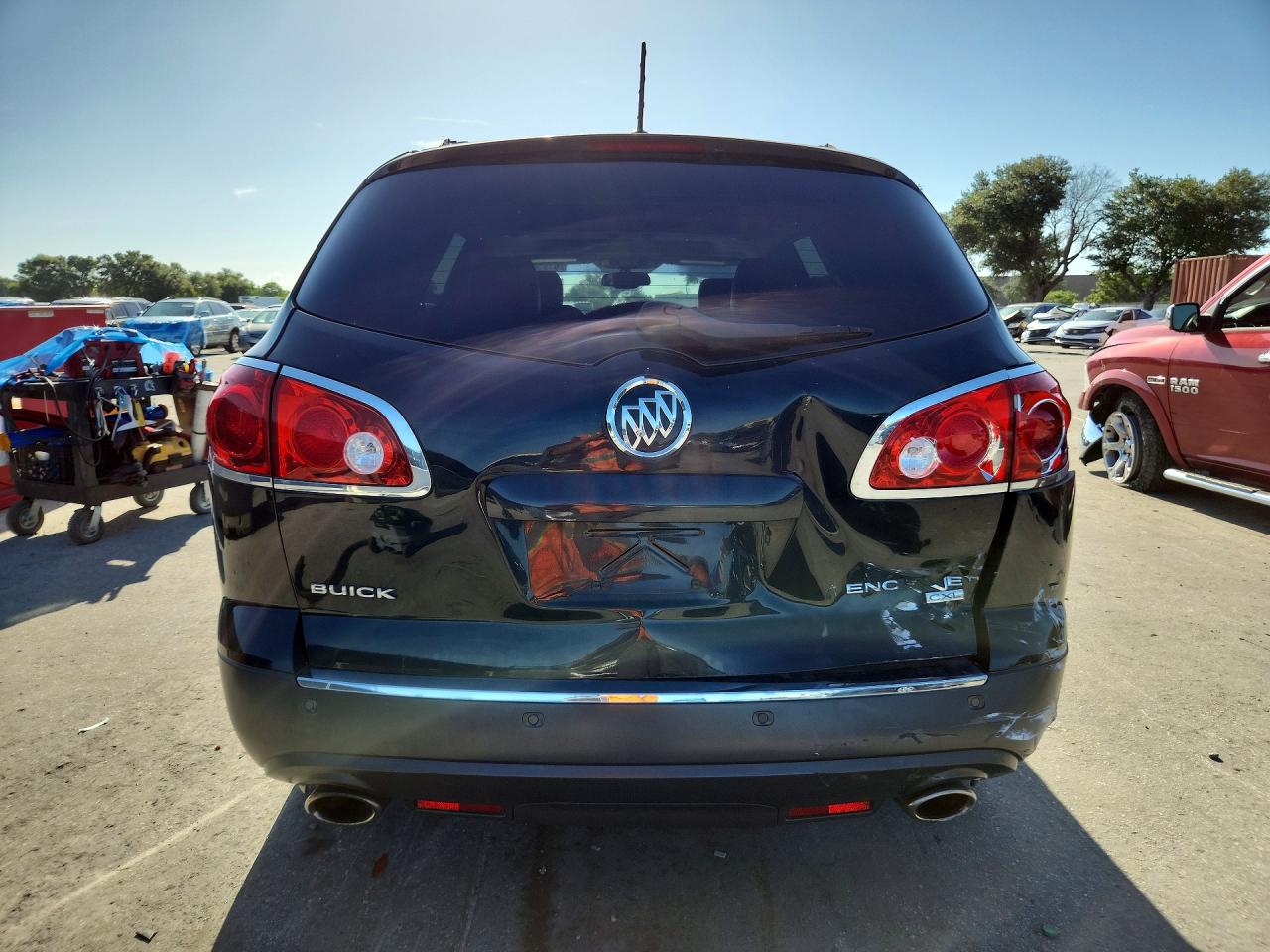 2011 Buick Enclave Cxl Black vin: 5GAKRCED4BJ115730