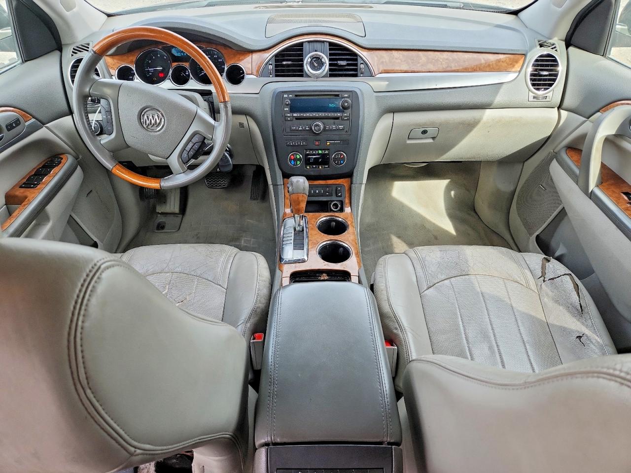 2011 Buick Enclave Cxl Gray vin: 5GAKRCED4BJ205007