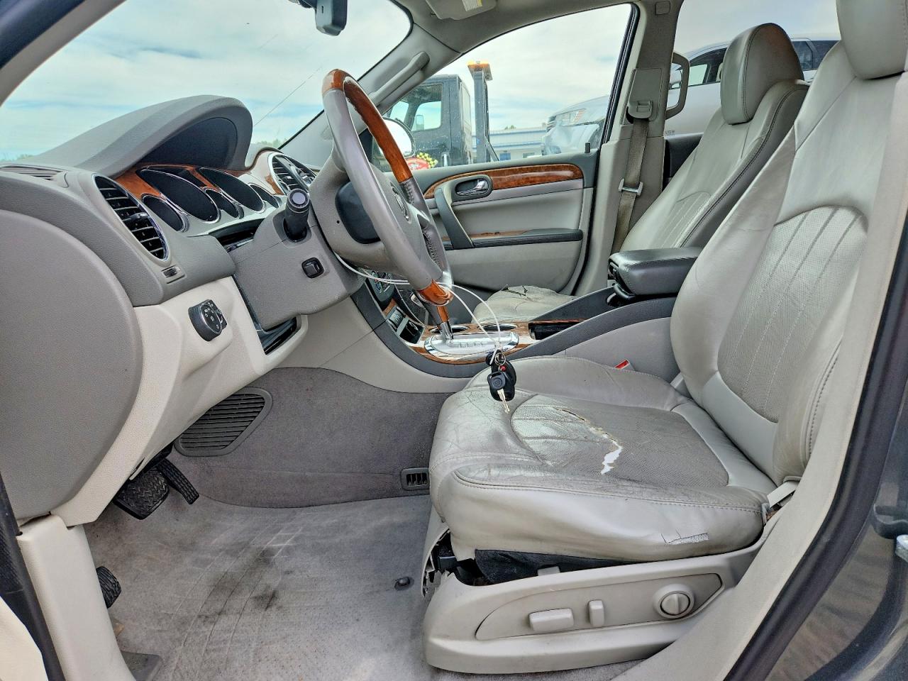 2011 Buick Enclave Cxl Gray vin: 5GAKRCED4BJ205007