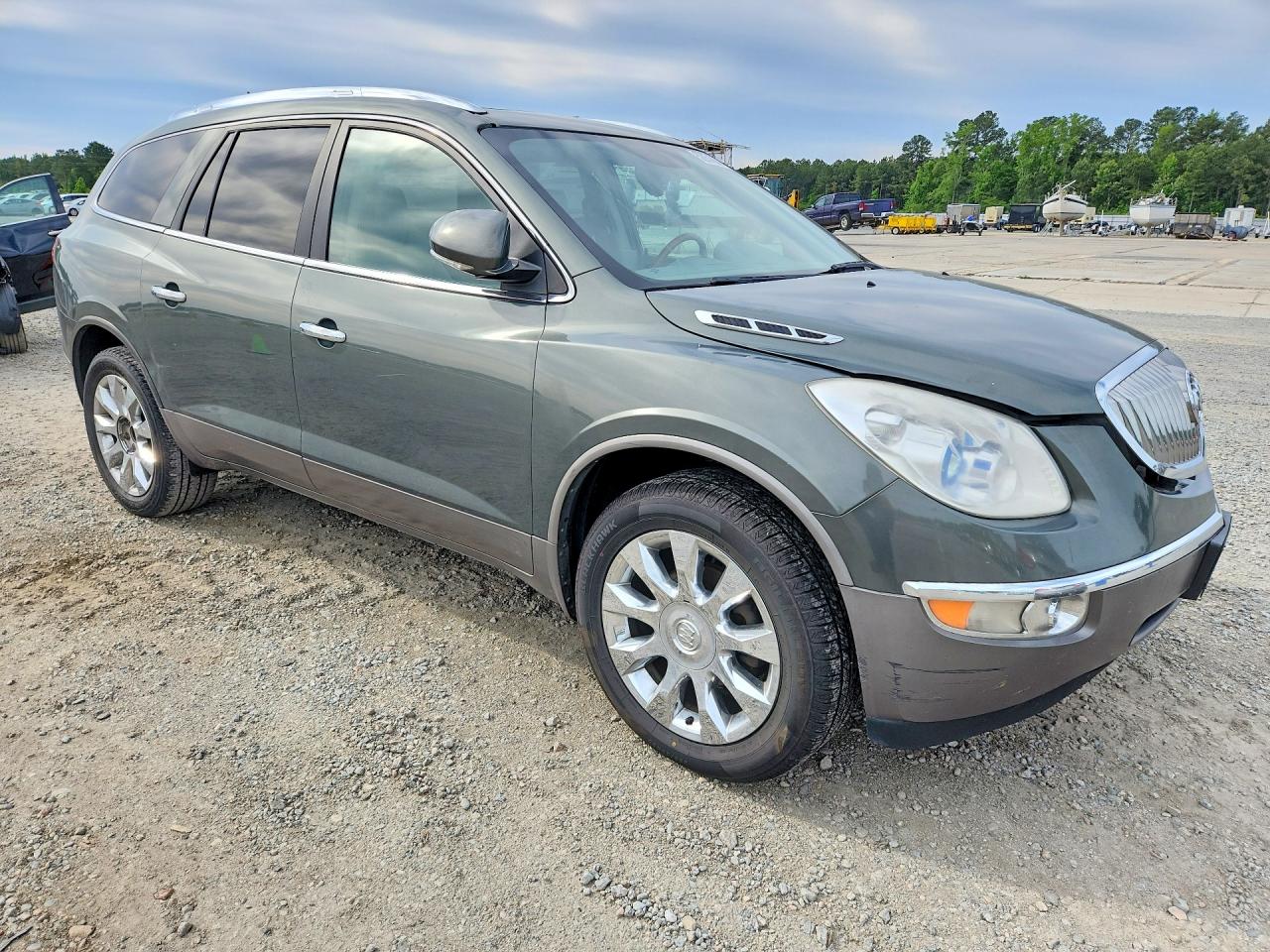 2011 Buick Enclave Cxl Gray vin: 5GAKRCED4BJ205007