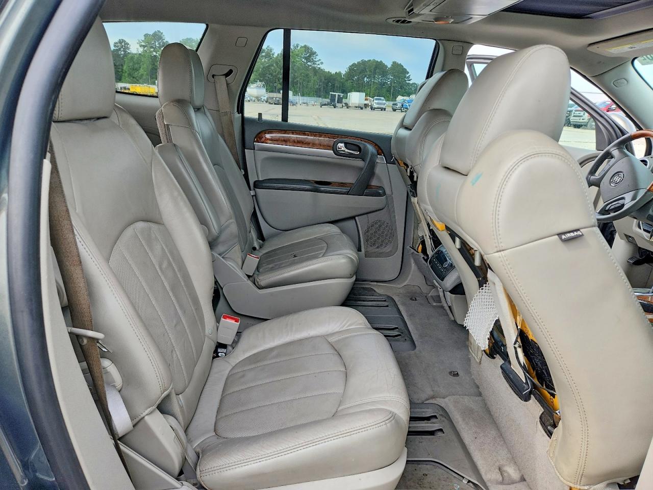 2011 Buick Enclave Cxl Gray vin: 5GAKRCED4BJ205007