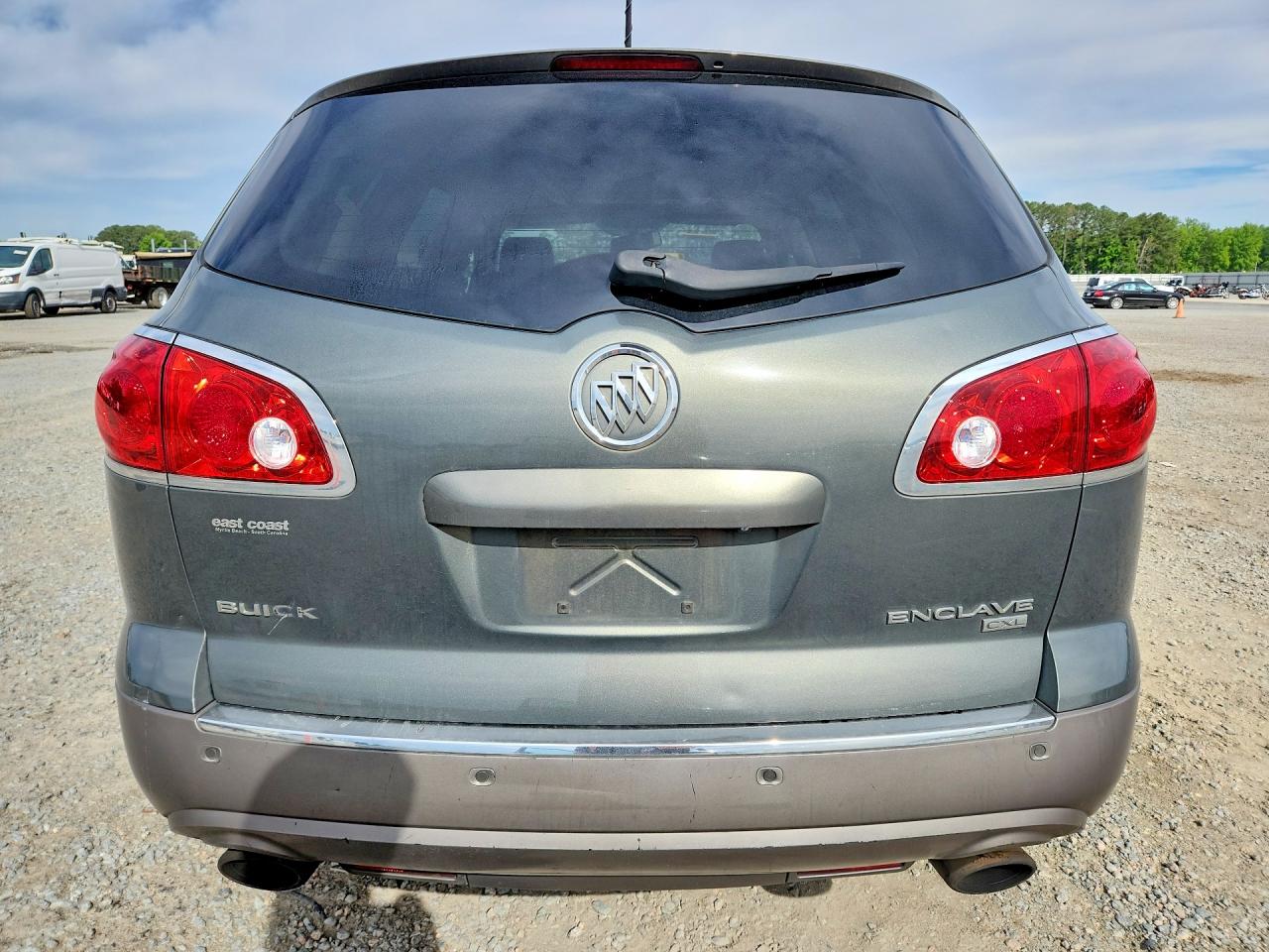 2011 Buick Enclave Cxl Gray vin: 5GAKRCED4BJ205007