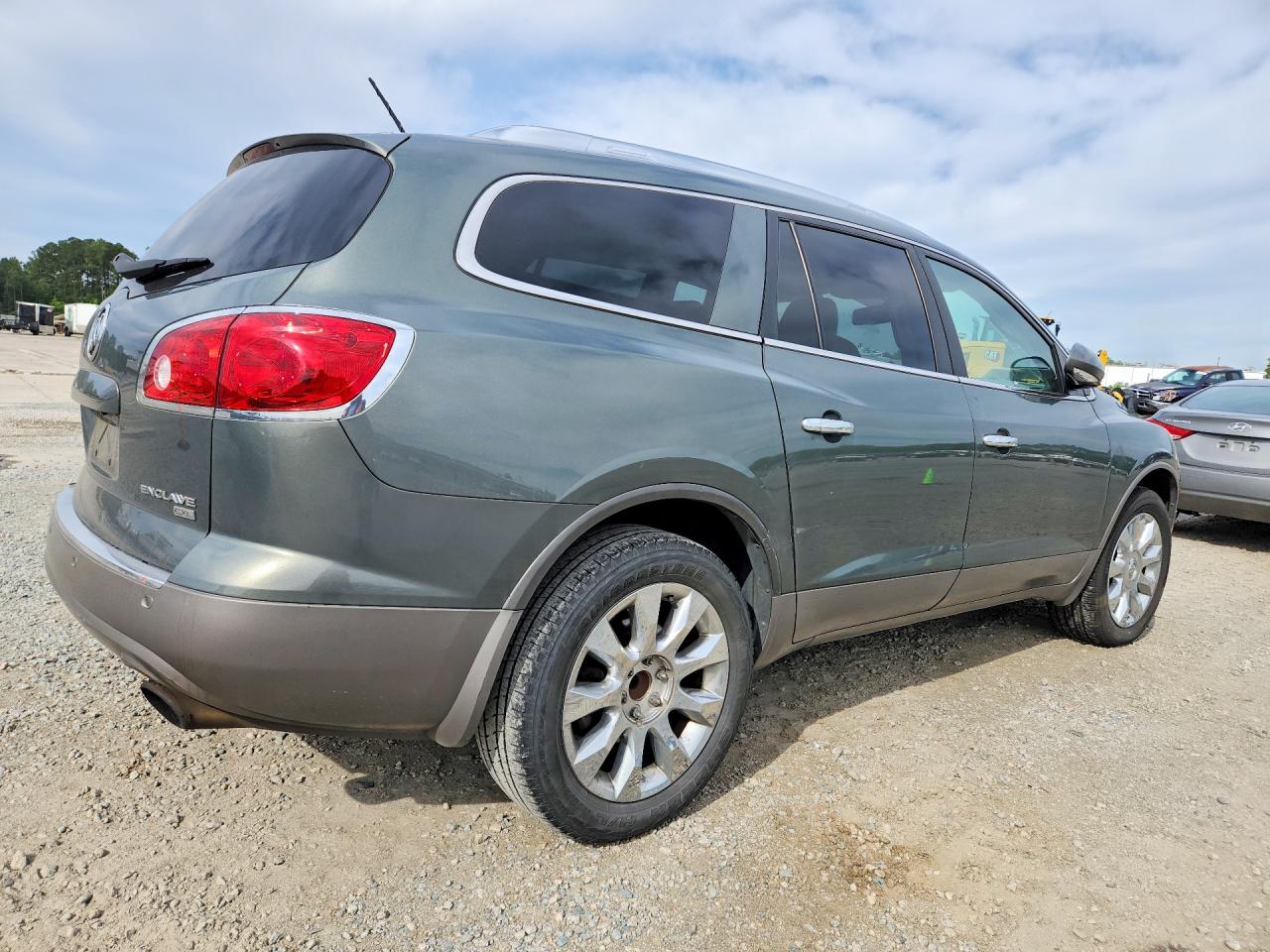 2011 Buick Enclave Cxl Gray vin: 5GAKRCED4BJ205007