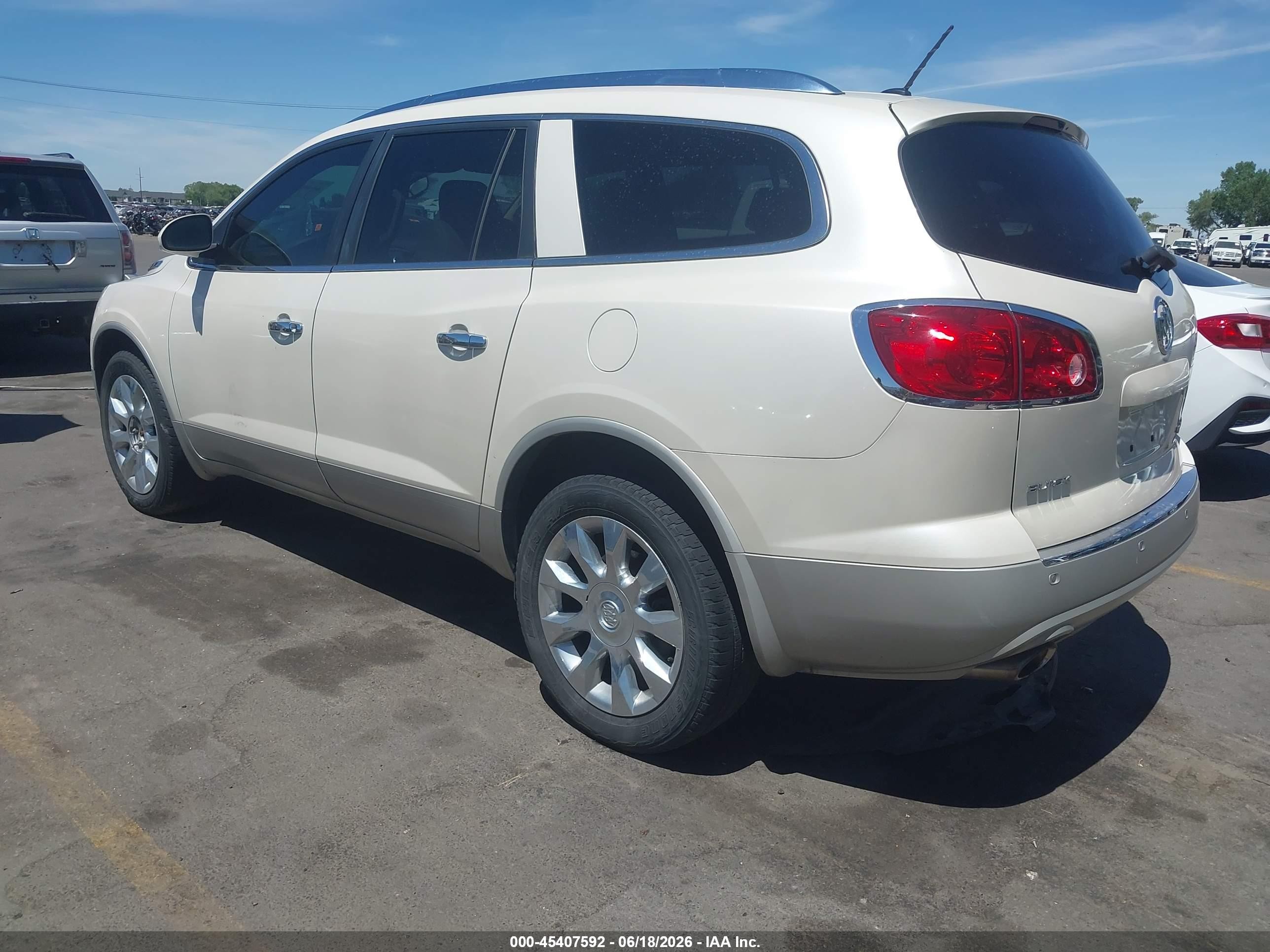 2011 Buick Enclave 2xl Cream vin: 5GAKRCED4BJ248729