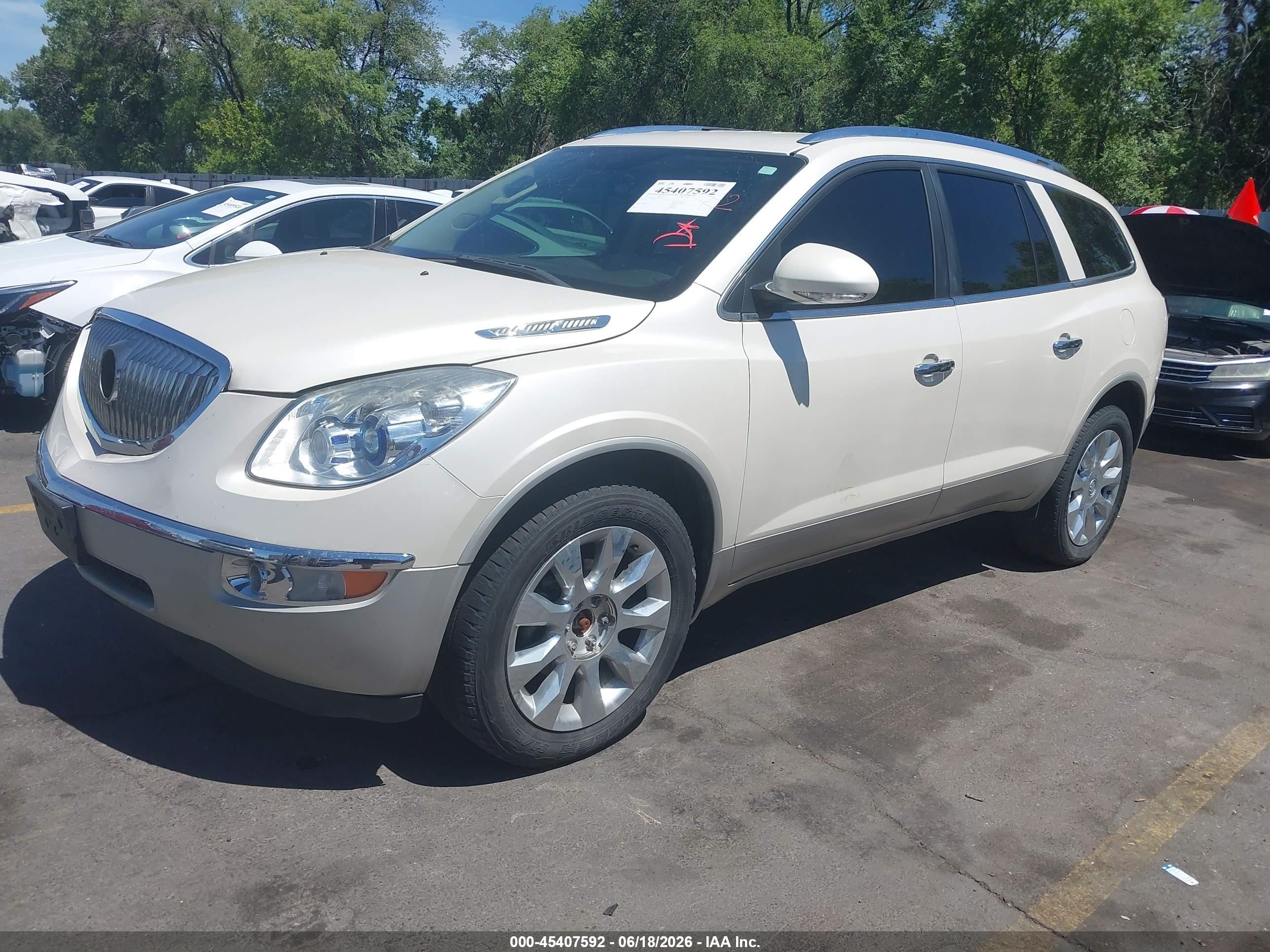 2011 Buick Enclave 2xl Cream vin: 5GAKRCED4BJ248729