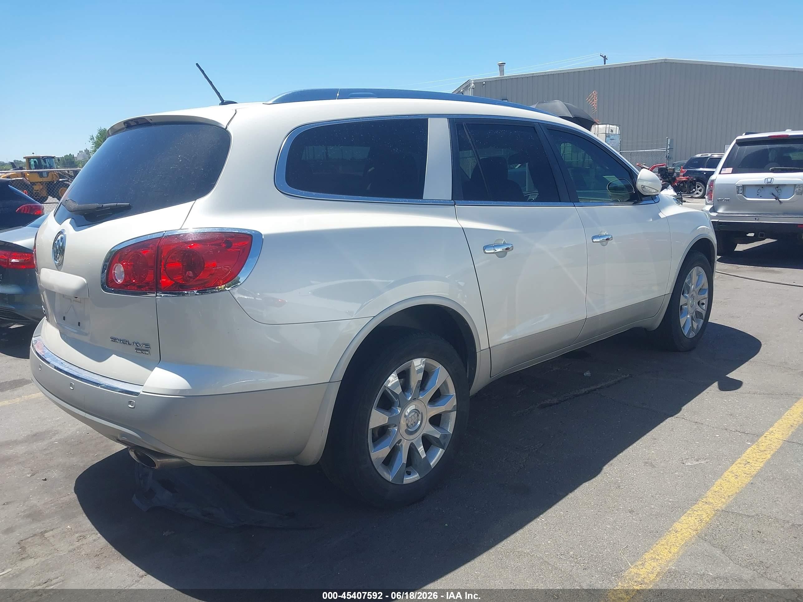 2011 Buick Enclave 2xl Cream vin: 5GAKRCED4BJ248729