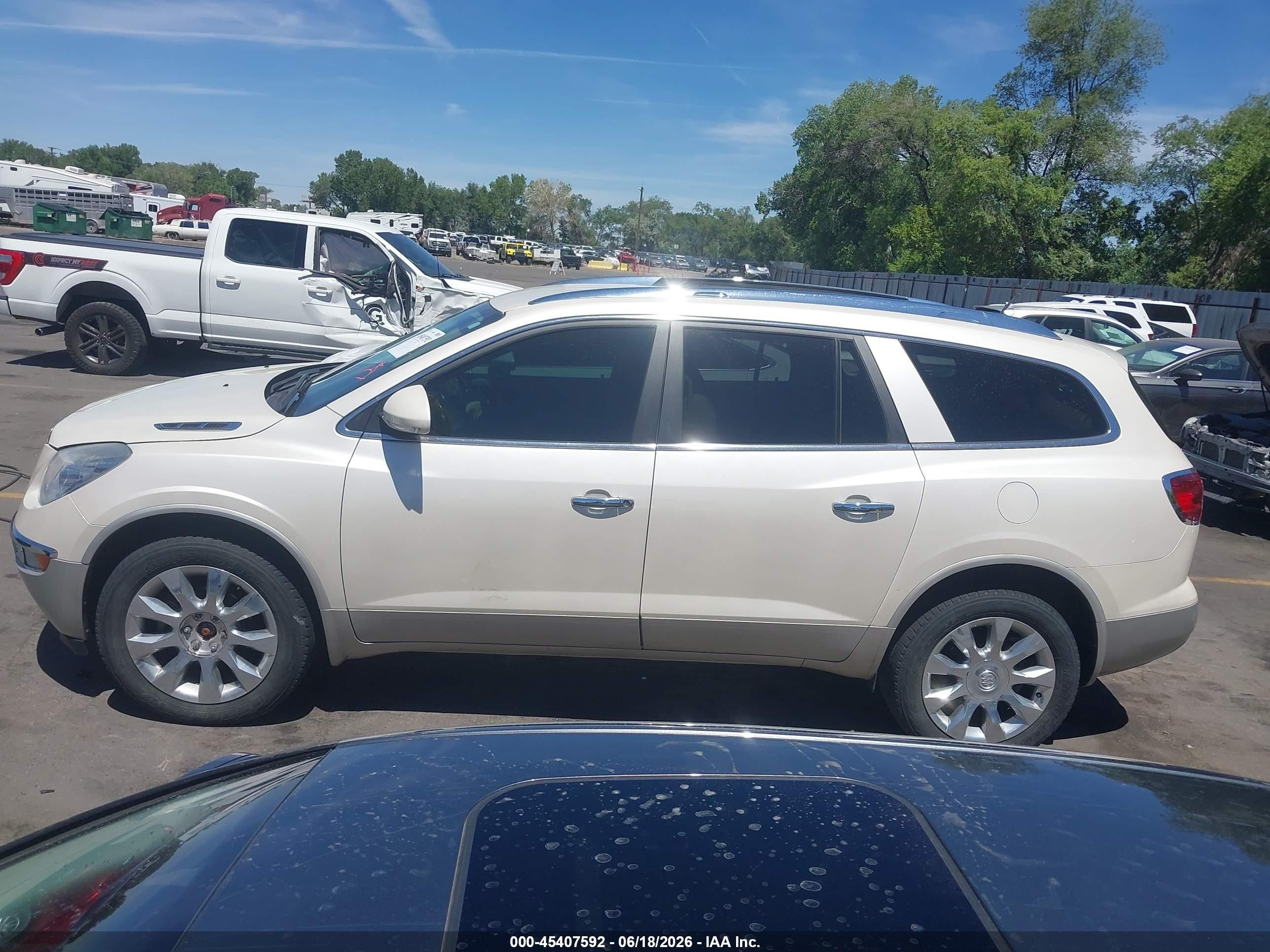 2011 Buick Enclave 2xl Cream vin: 5GAKRCED4BJ248729
