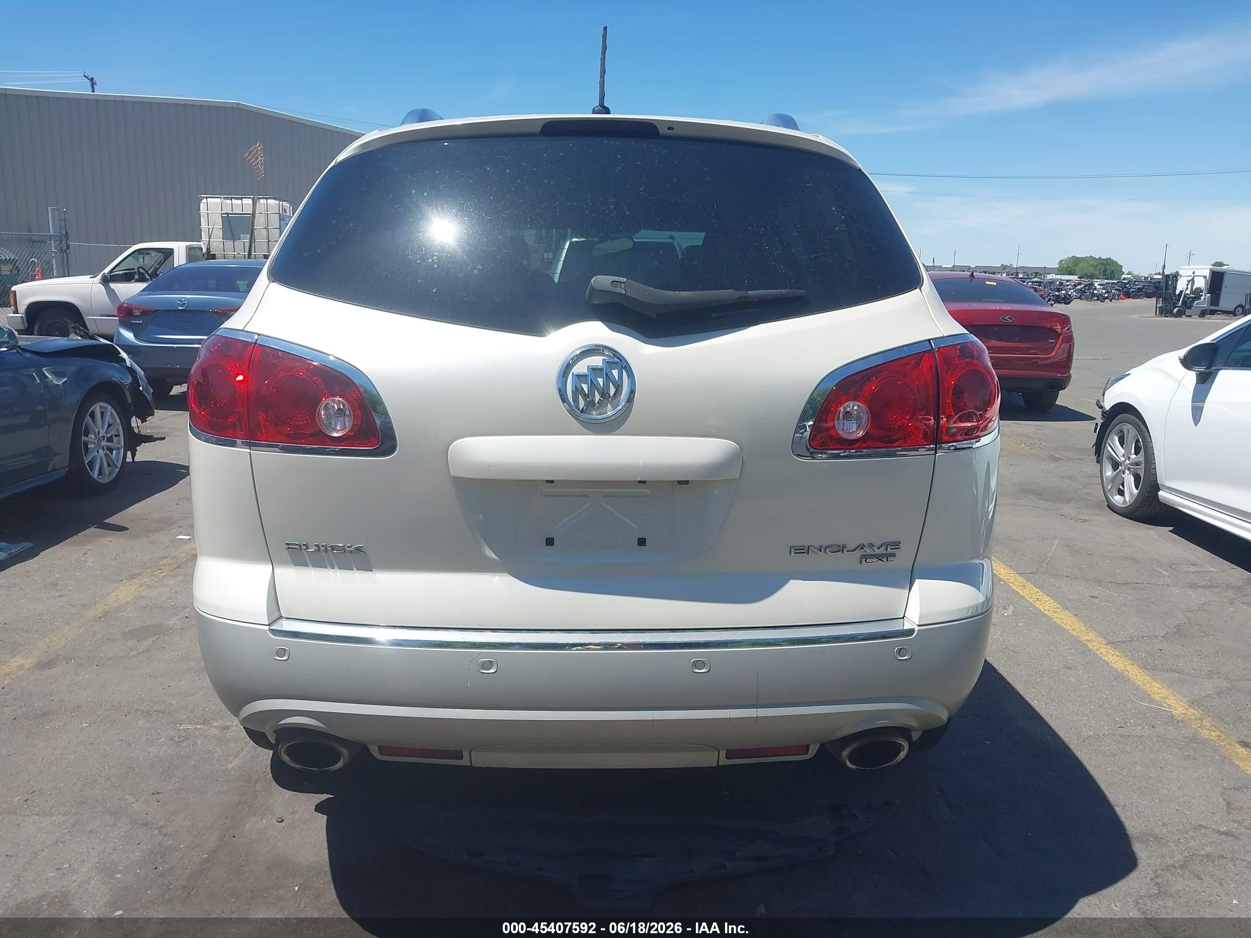 2011 Buick Enclave 2xl Cream vin: 5GAKRCED4BJ248729