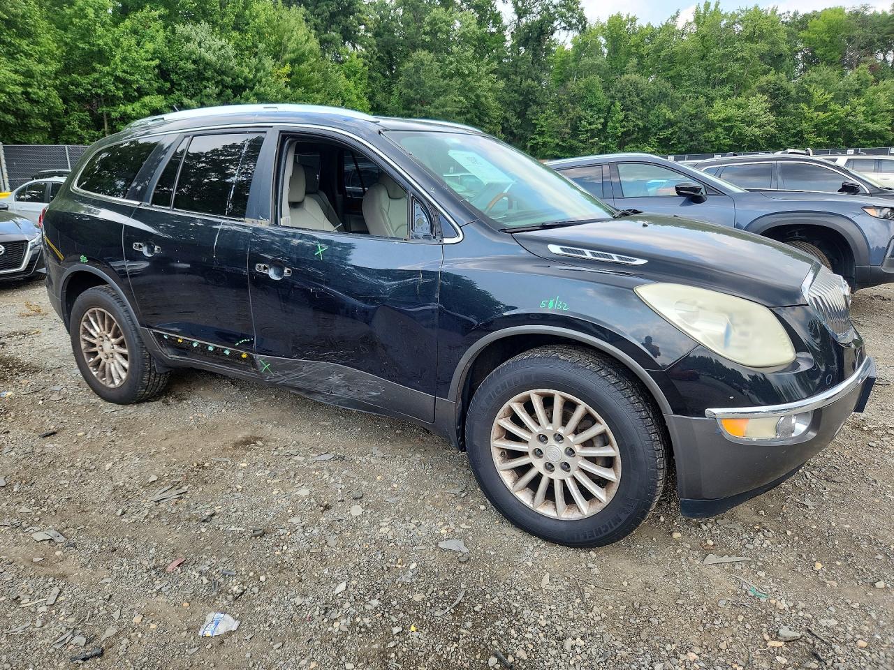 2012 Buick Enclave Black vin: 5GAKRCED4CJ239367