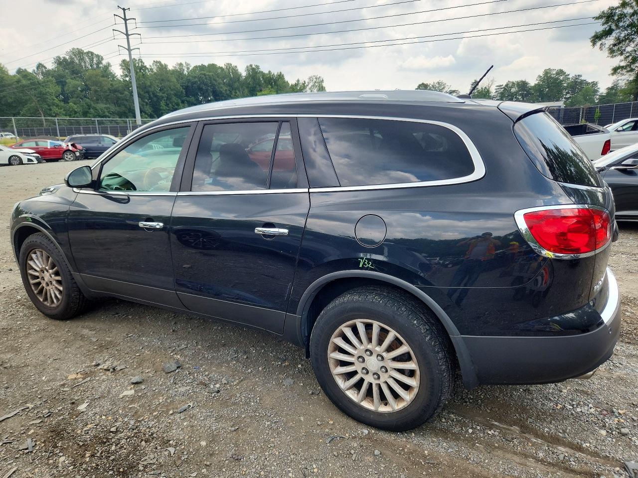 2012 Buick Enclave Black vin: 5GAKRCED4CJ239367