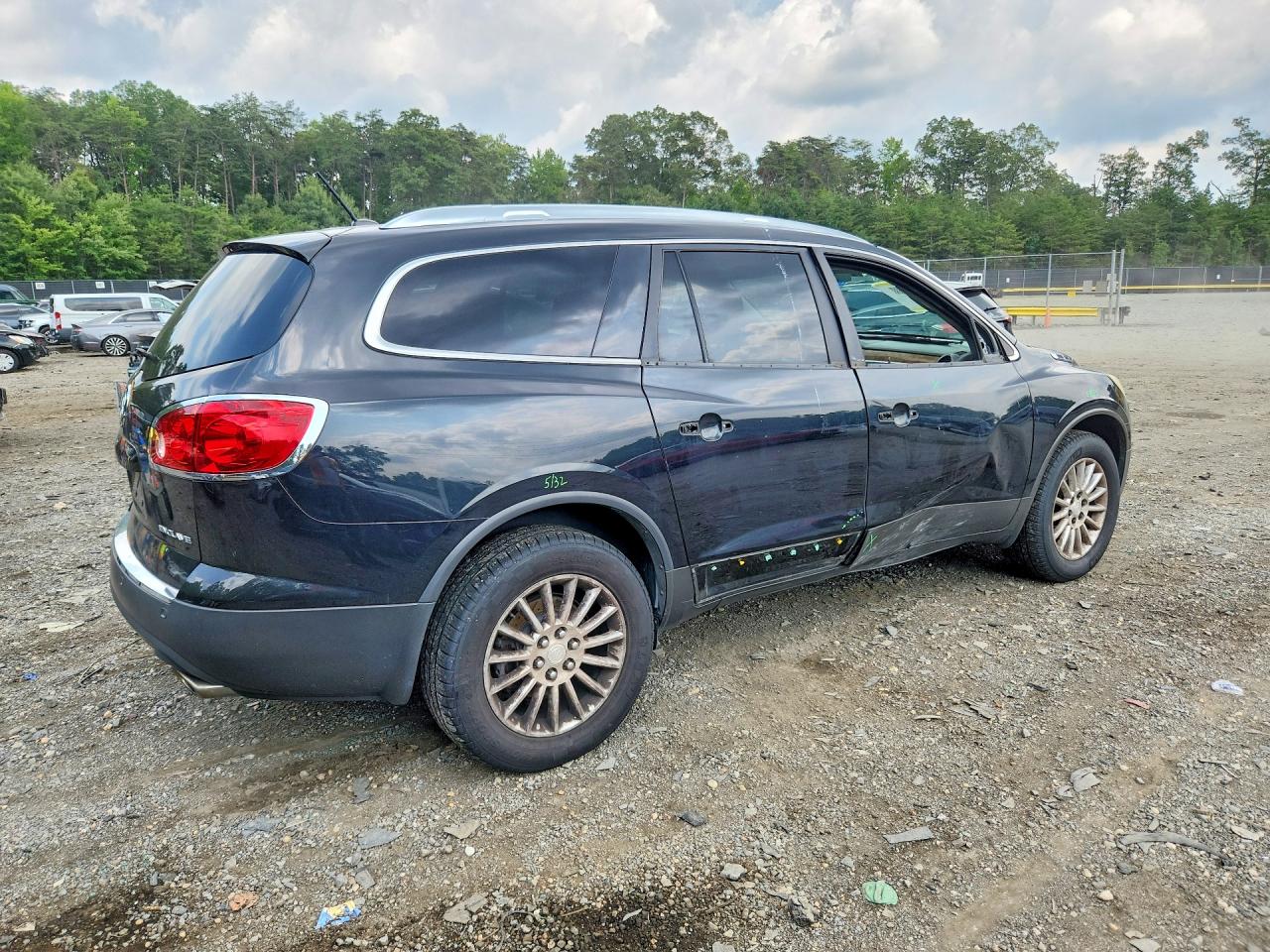 2012 Buick Enclave Black vin: 5GAKRCED4CJ239367