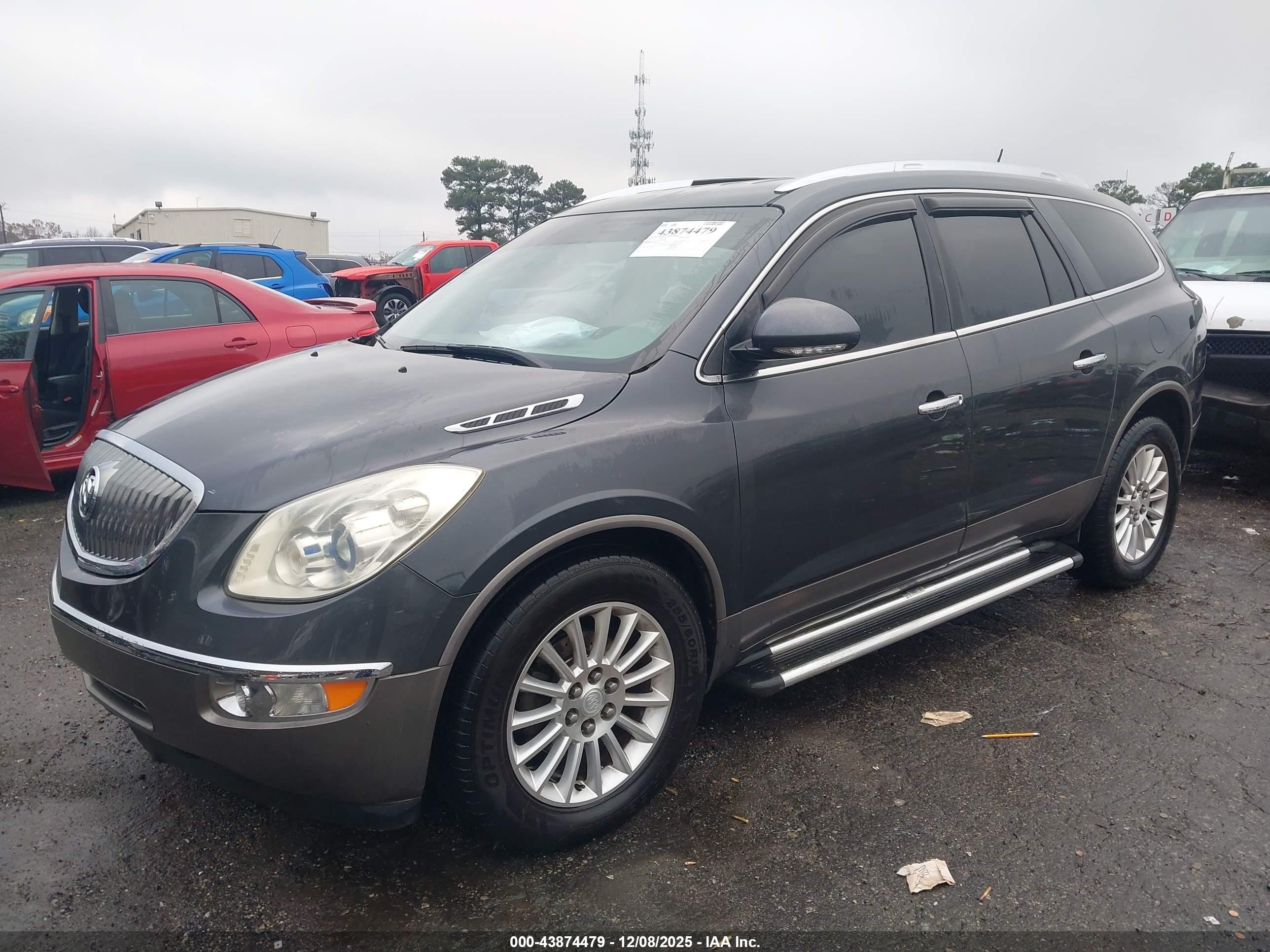 2012 Buick Enclave Leather Серый vin: 5GAKRCED4CJ300362
