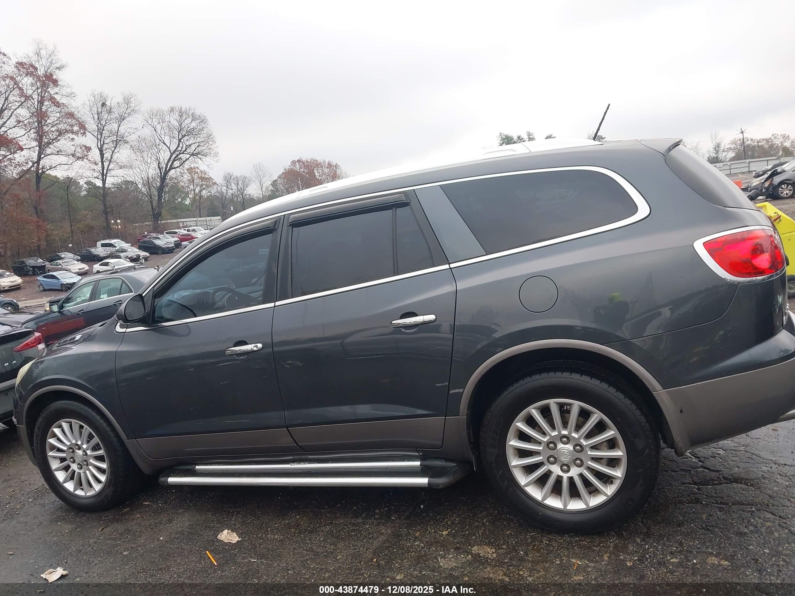 2012 Buick Enclave Leather Серый vin: 5GAKRCED4CJ300362