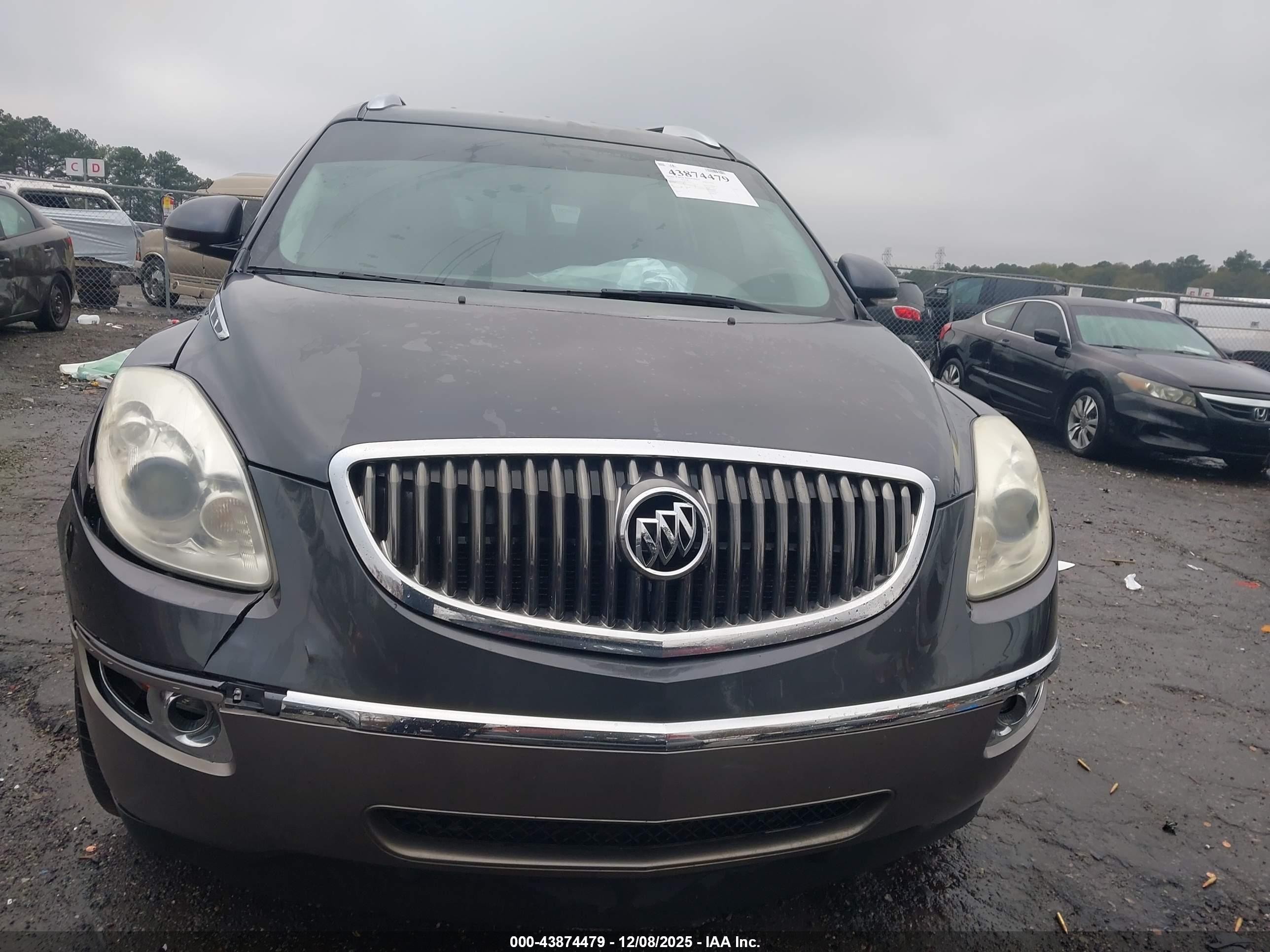 2012 Buick Enclave Leather Серый vin: 5GAKRCED4CJ300362