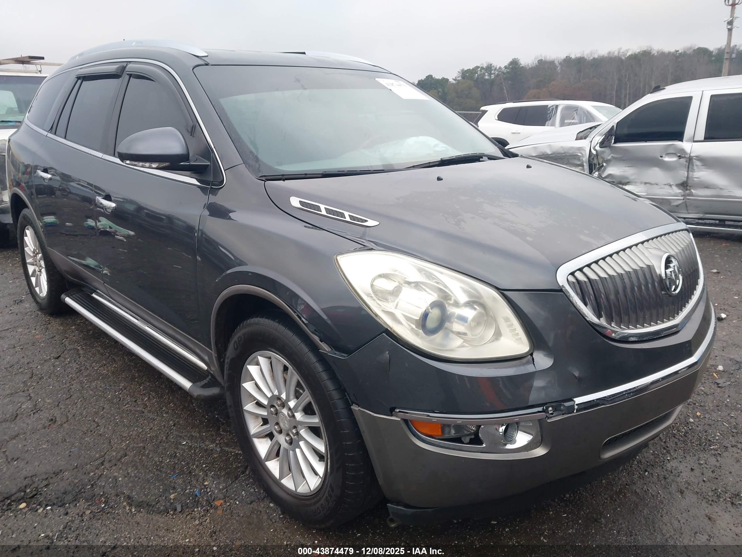 2012 Buick Enclave Leather Серый vin: 5GAKRCED4CJ300362