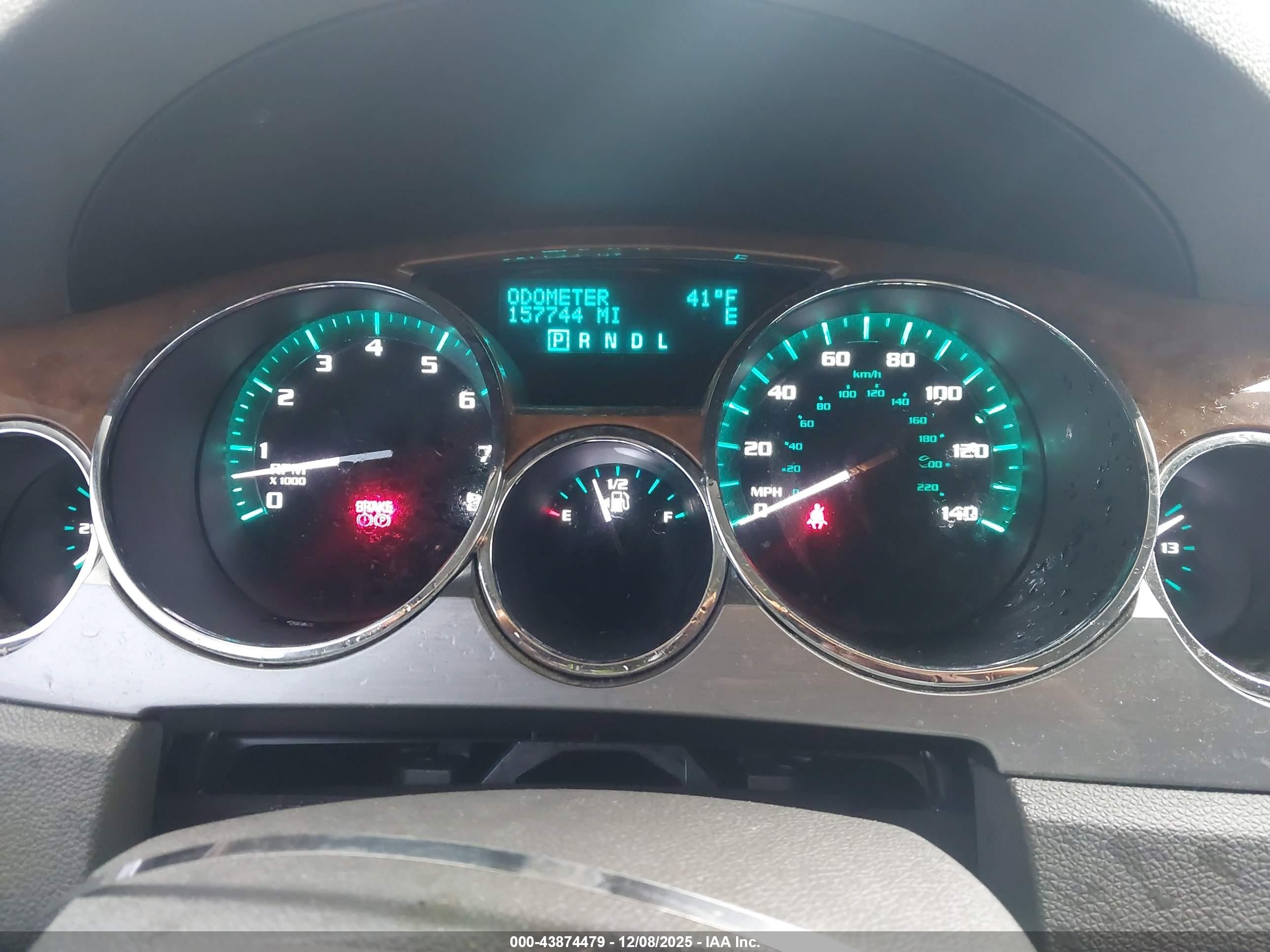 2012 Buick Enclave Leather Серый vin: 5GAKRCED4CJ300362