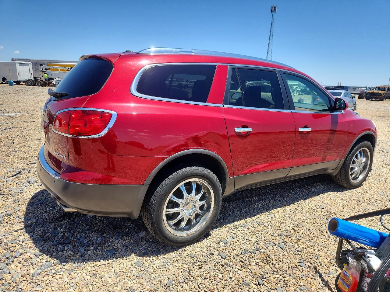 2012 Buick Enclave Red vin: 5GAKRCED5CJ118430