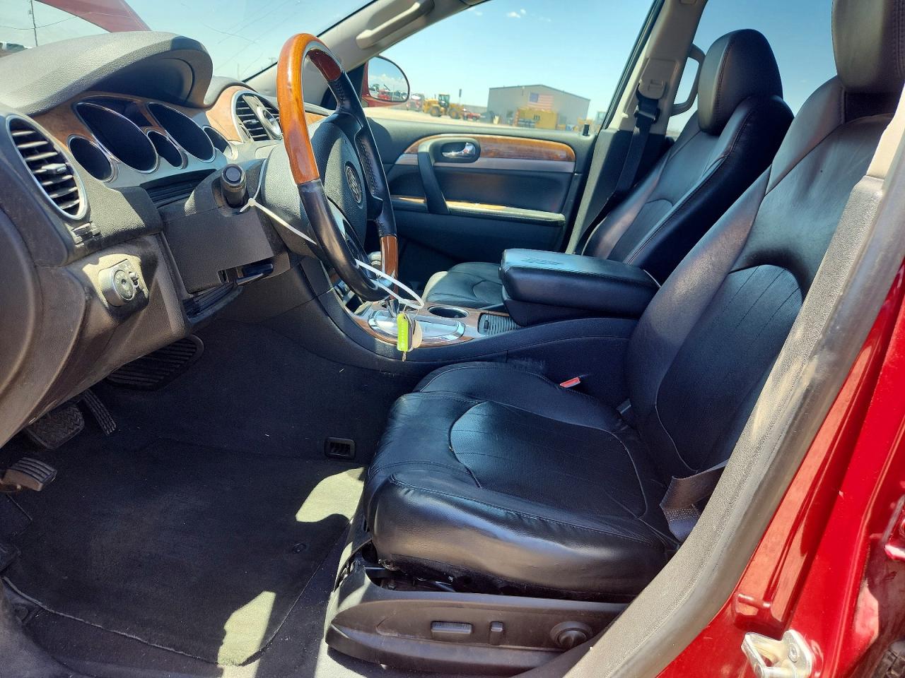 2012 Buick Enclave Red vin: 5GAKRCED5CJ118430