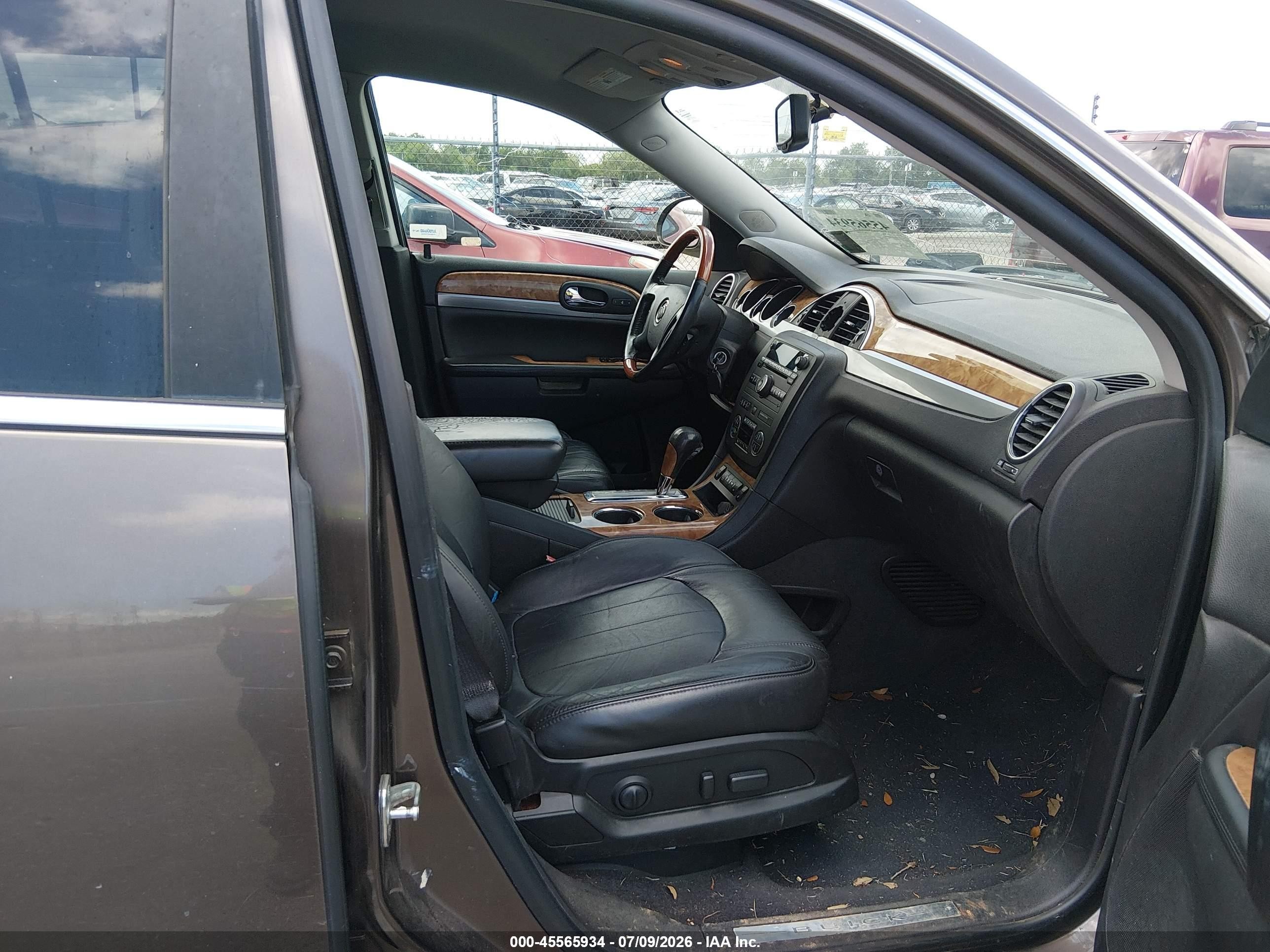 2012 Buick Enclave Leather Gray vin: 5GAKRCED5CJ131310