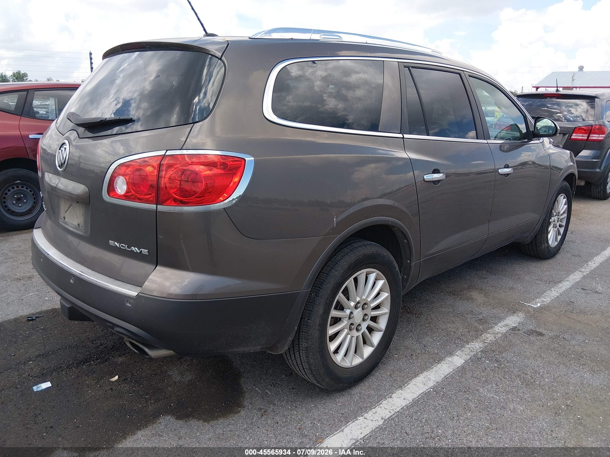 2012 Buick Enclave Leather Gray vin: 5GAKRCED5CJ131310