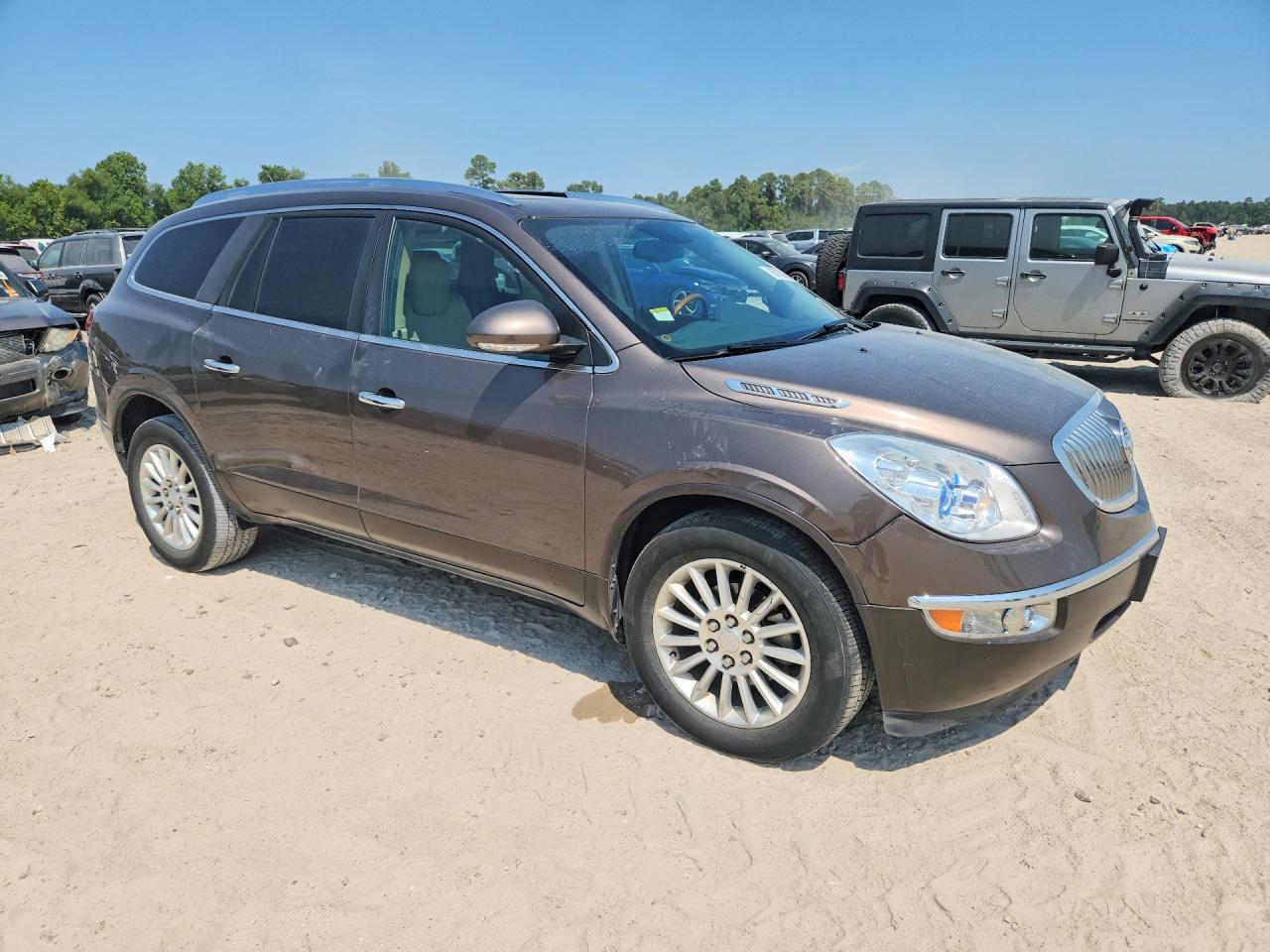 2012 Buick Enclave Коричневый vin: 5GAKRCED5CJ392386