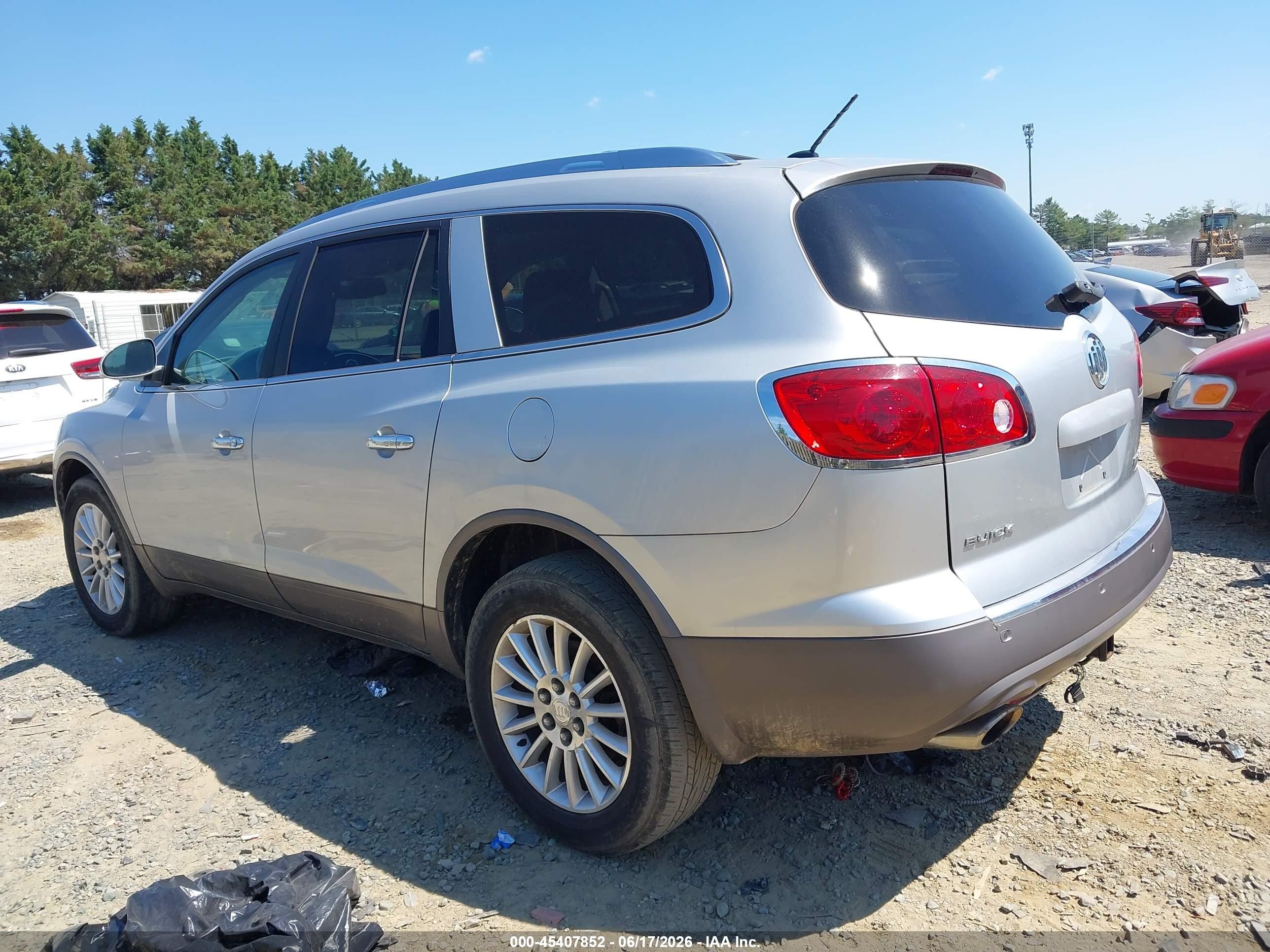 2012 Buick Enclave Leather White vin: 5GAKRCED5CJ416508