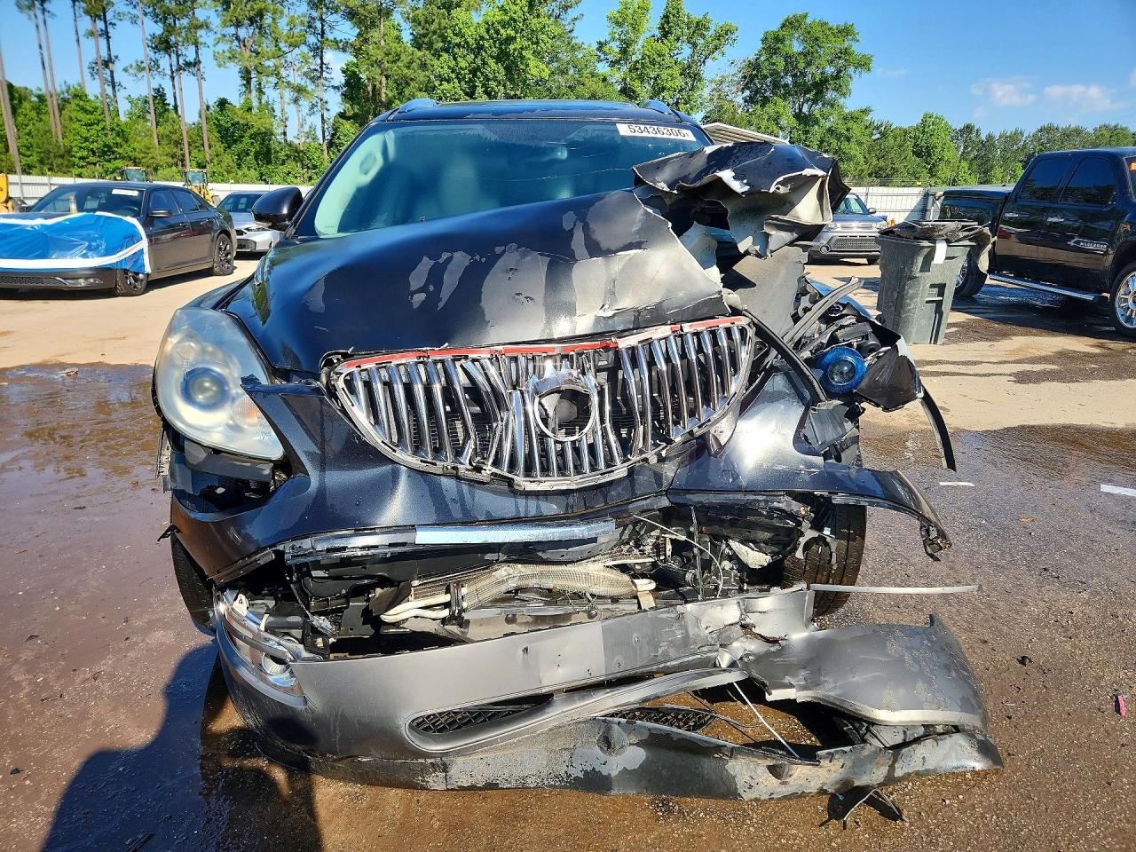 2012 Buick Enclave Black vin: 5GAKRCED5CJ421790
