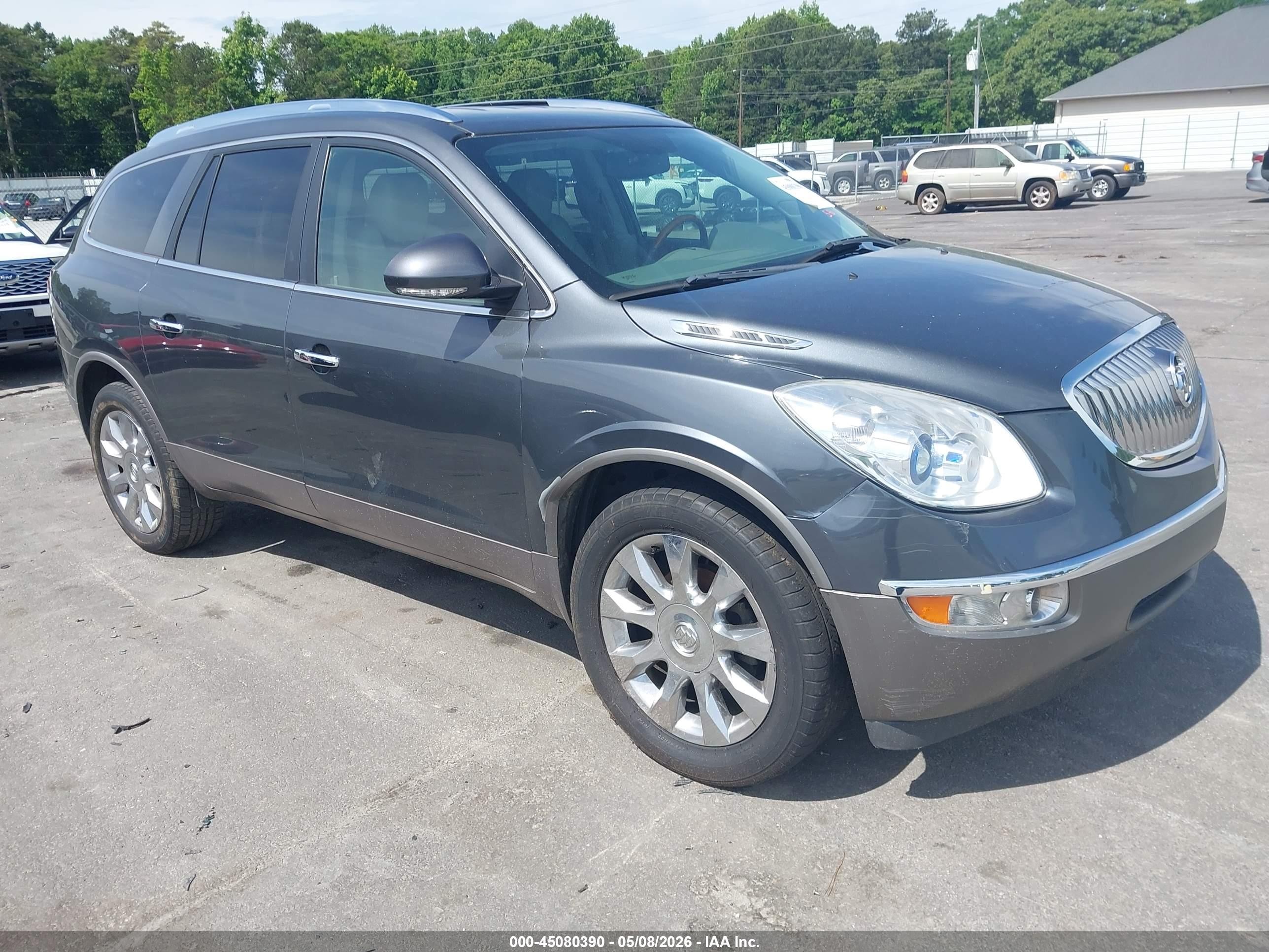 2011 Buick Enclave 2xl Gray vin: 5GAKRCED6BJ348993