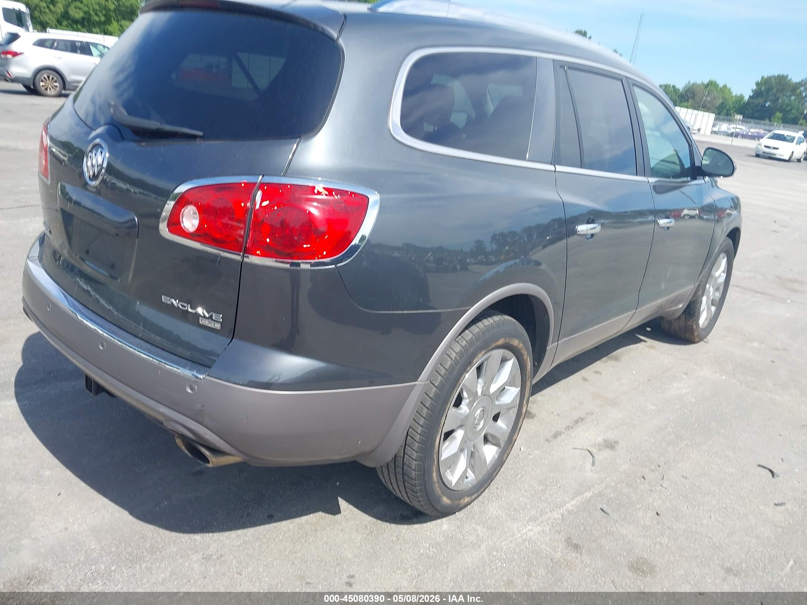 2011 Buick Enclave 2xl Gray vin: 5GAKRCED6BJ348993