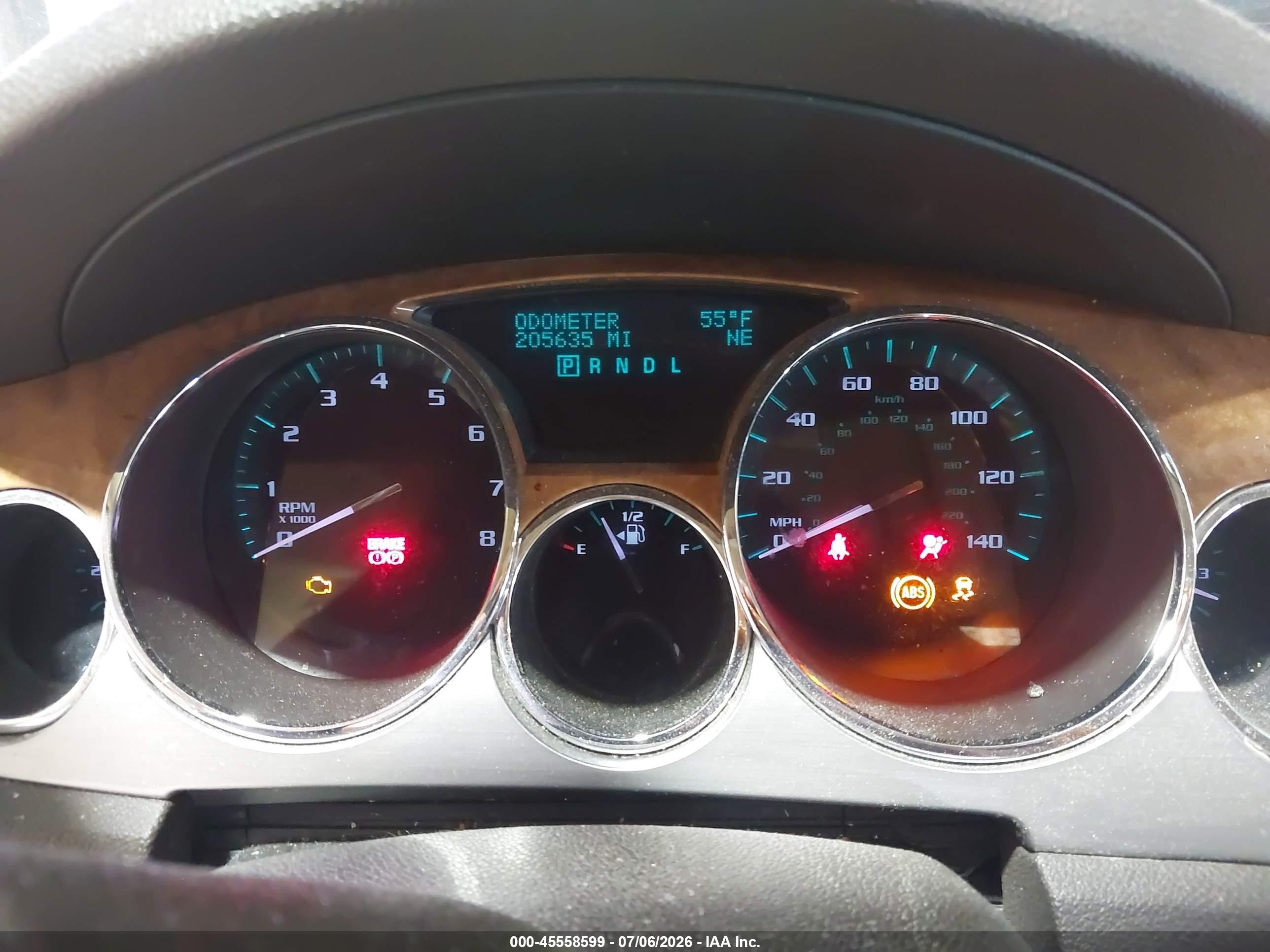 2012 Buick Enclave Leather Черный vin: 5GAKRCED6CJ108599