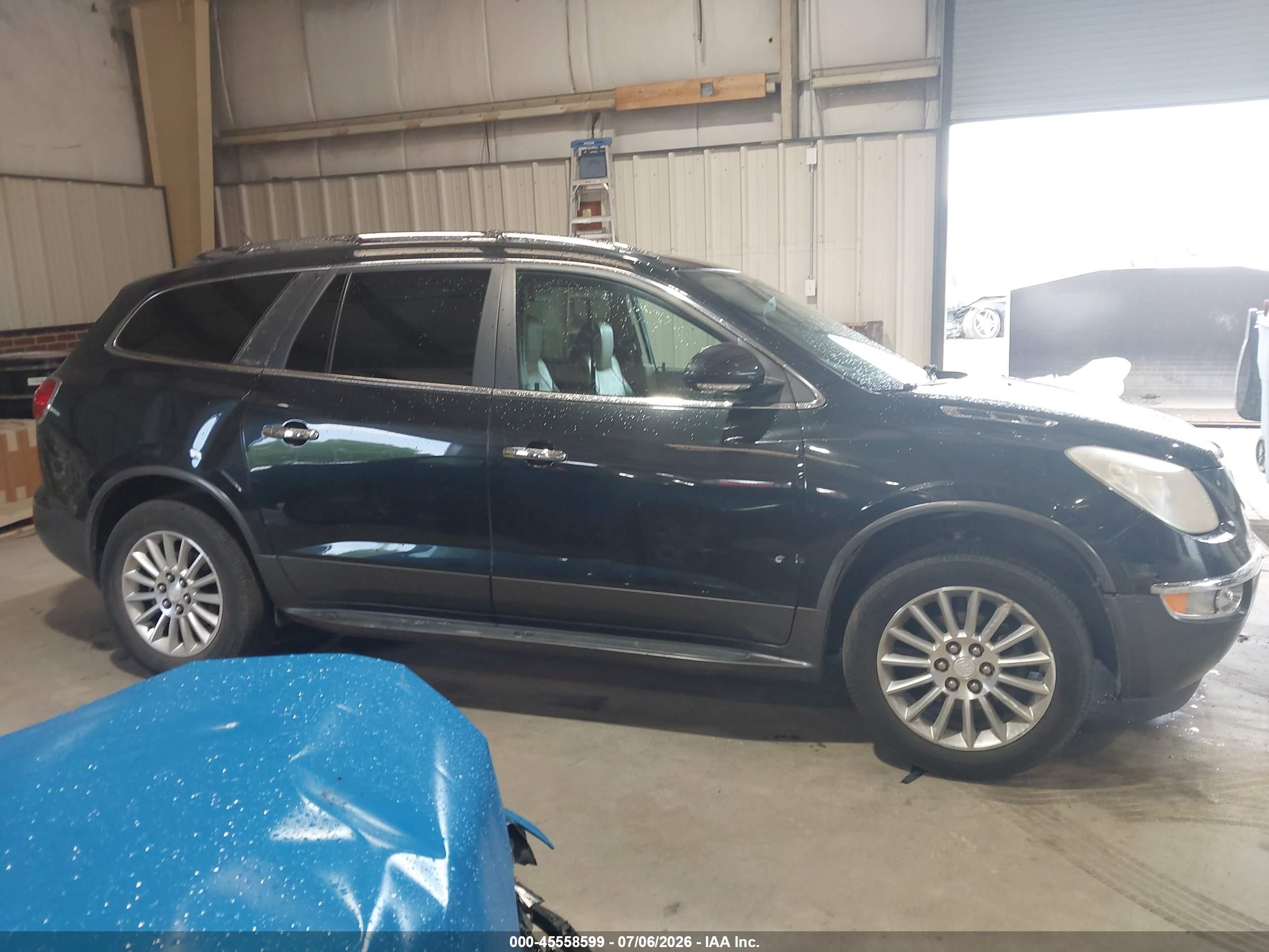 2012 Buick Enclave Leather Черный vin: 5GAKRCED6CJ108599