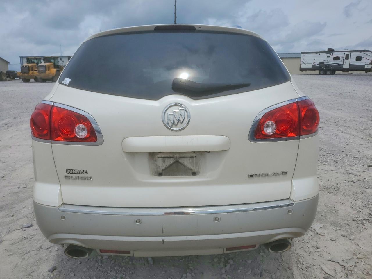 2012 Buick Enclave Белый vin: 5GAKRCED6CJ133731