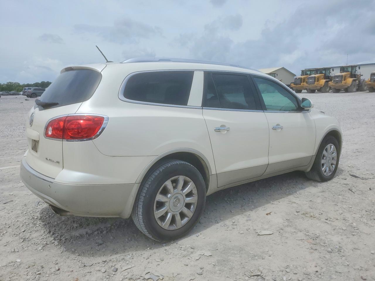 2012 Buick Enclave Белый vin: 5GAKRCED6CJ133731
