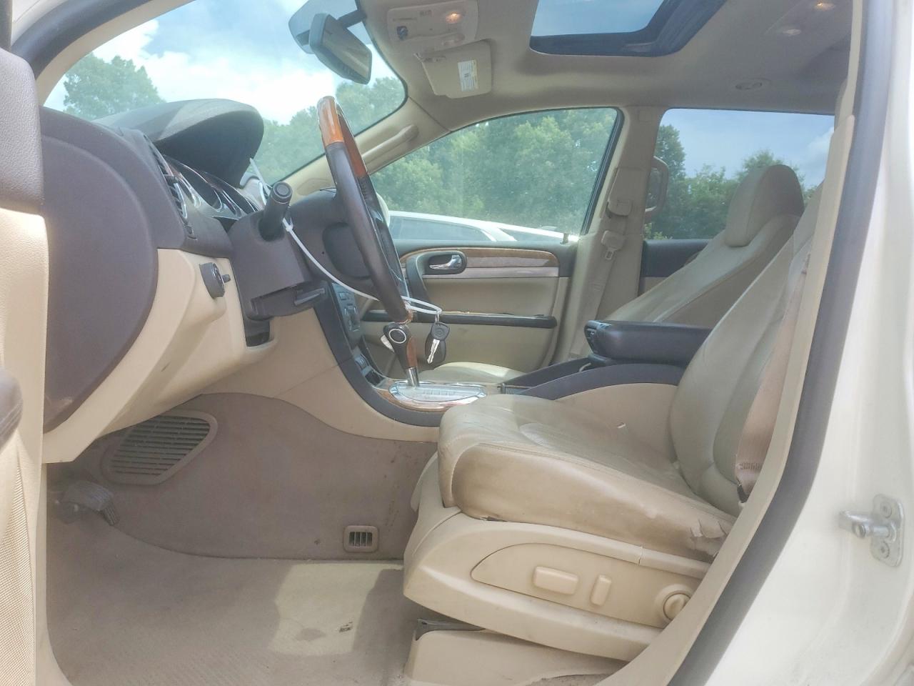 2012 Buick Enclave Белый vin: 5GAKRCED6CJ133731