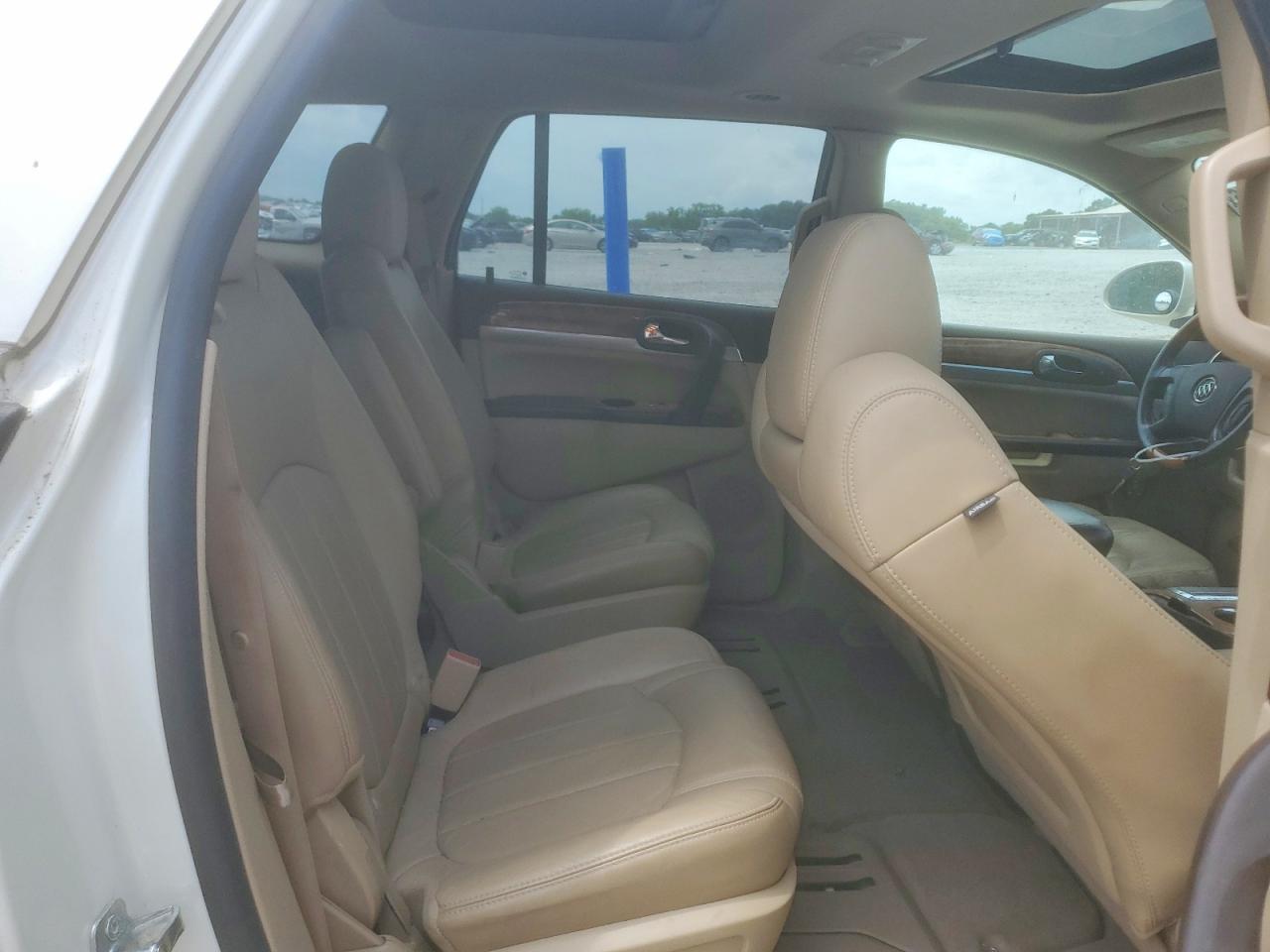 2012 Buick Enclave Белый vin: 5GAKRCED6CJ133731