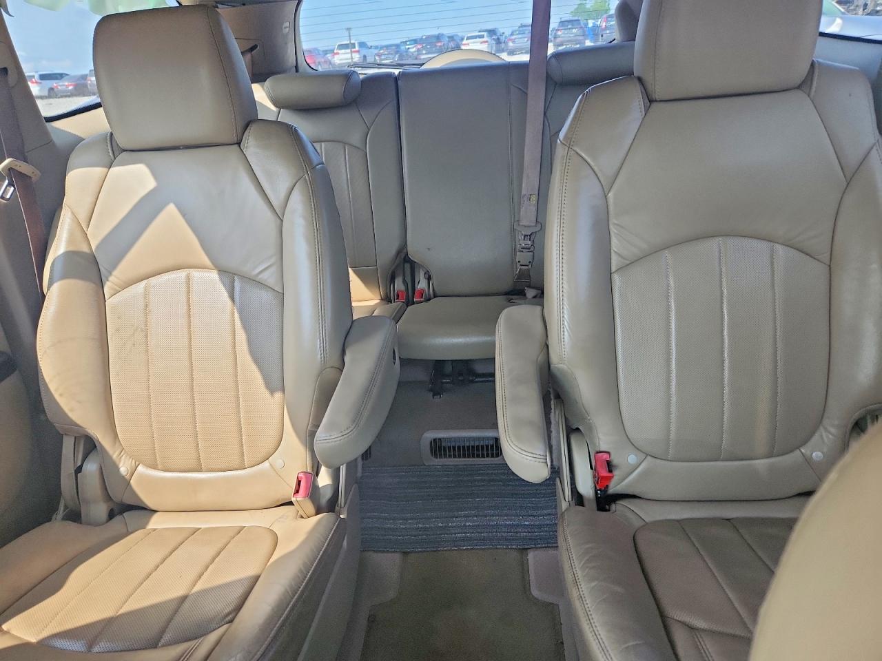 2012 Buick Enclave White vin: 5GAKRCED6CJ161285