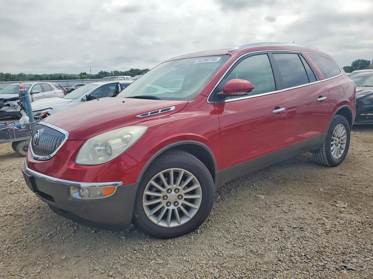 2012 Buick Enclave Красный vin: 5GAKRCED6CJ283614