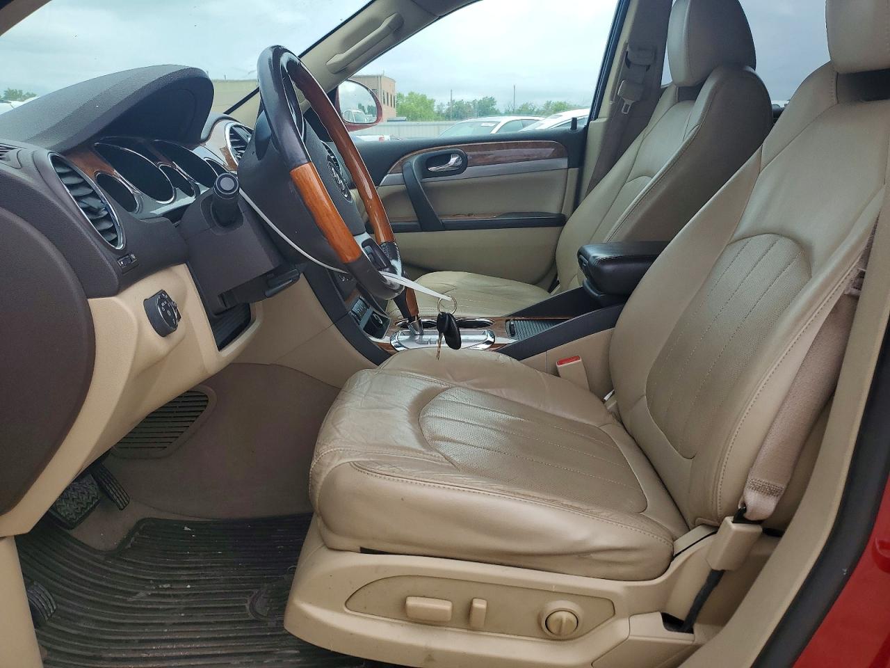 2012 Buick Enclave Красный vin: 5GAKRCED6CJ283614