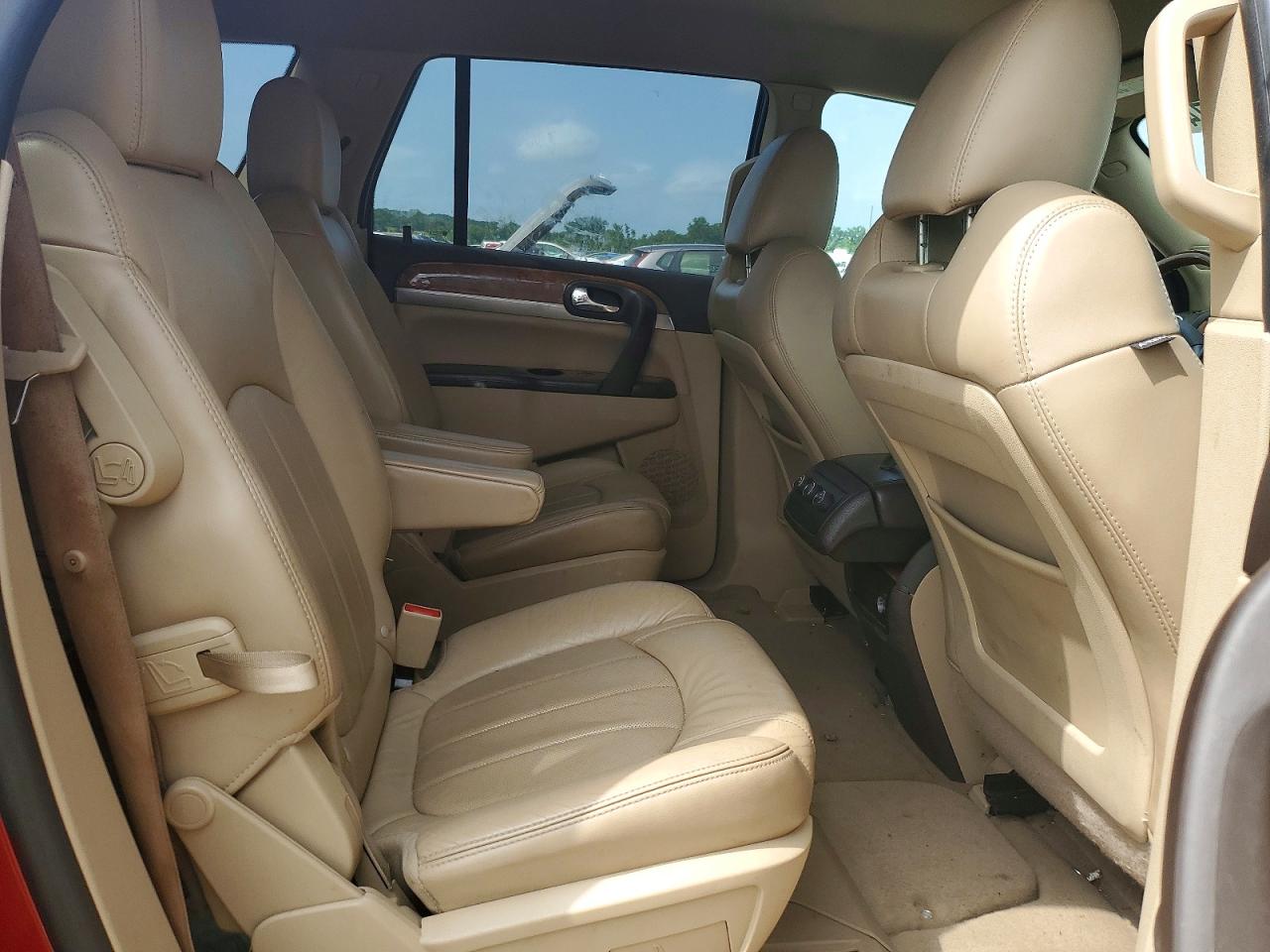2012 Buick Enclave Красный vin: 5GAKRCED6CJ283614