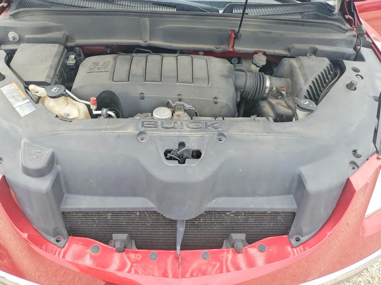 2012 Buick Enclave Красный vin: 5GAKRCED6CJ283614
