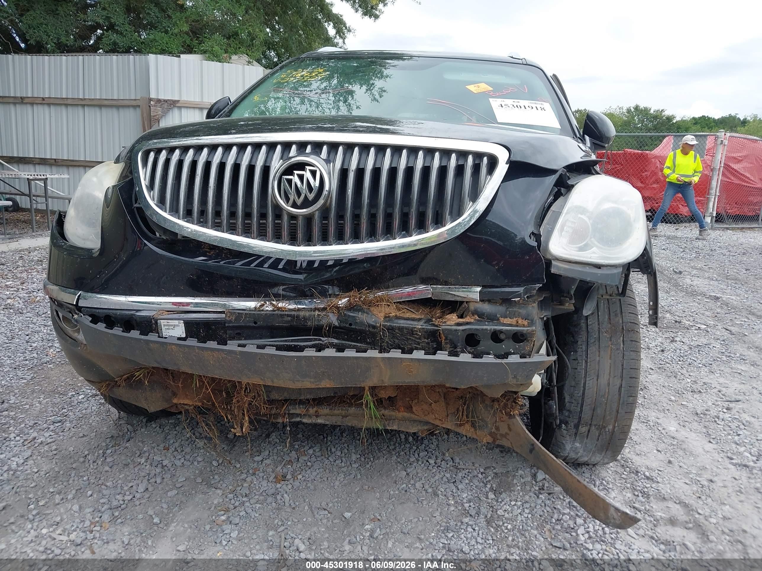 2012 Buick Enclave Leather Black vin: 5GAKRCED6CJ297321