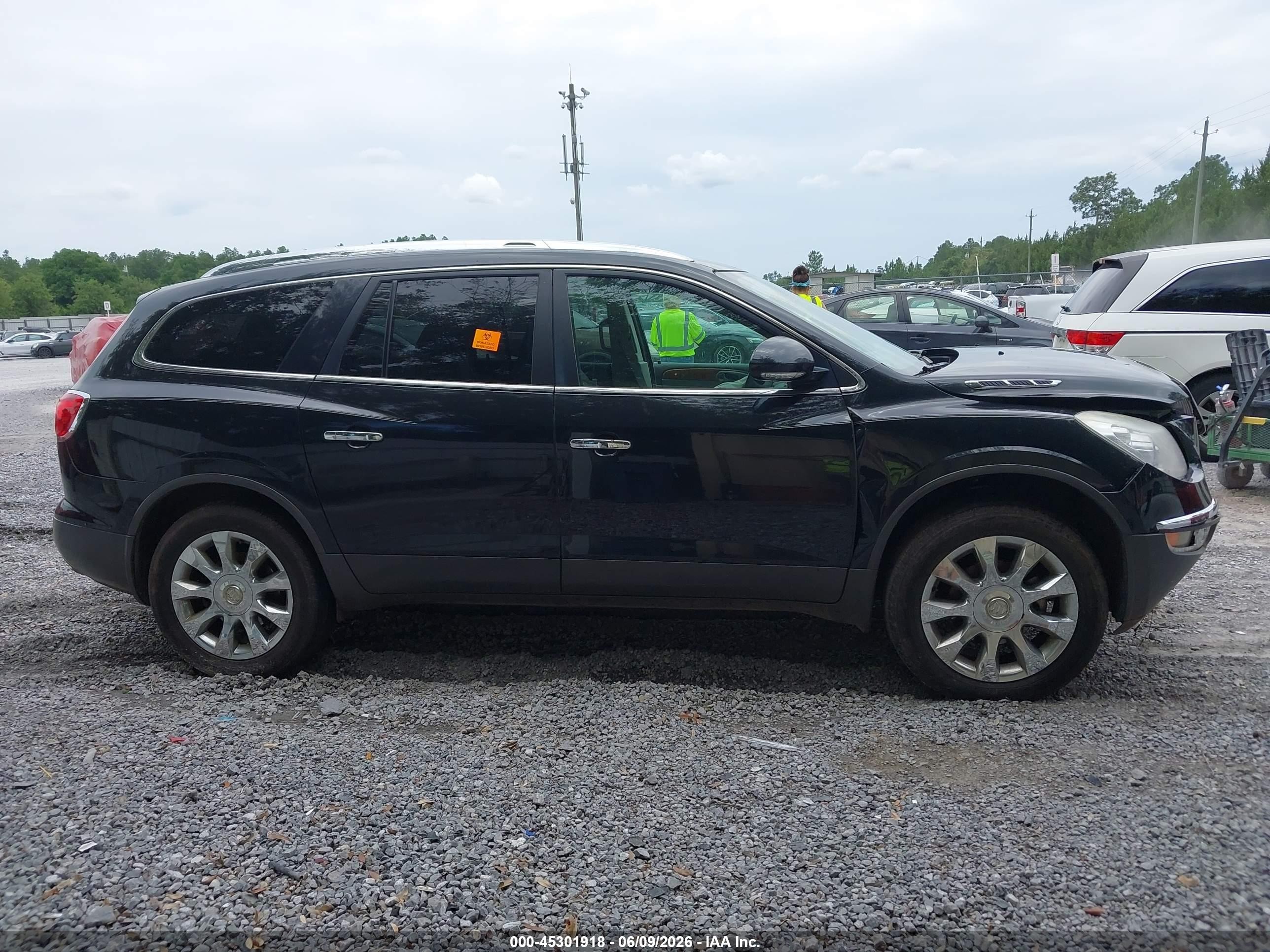 2012 Buick Enclave Leather Black vin: 5GAKRCED6CJ297321