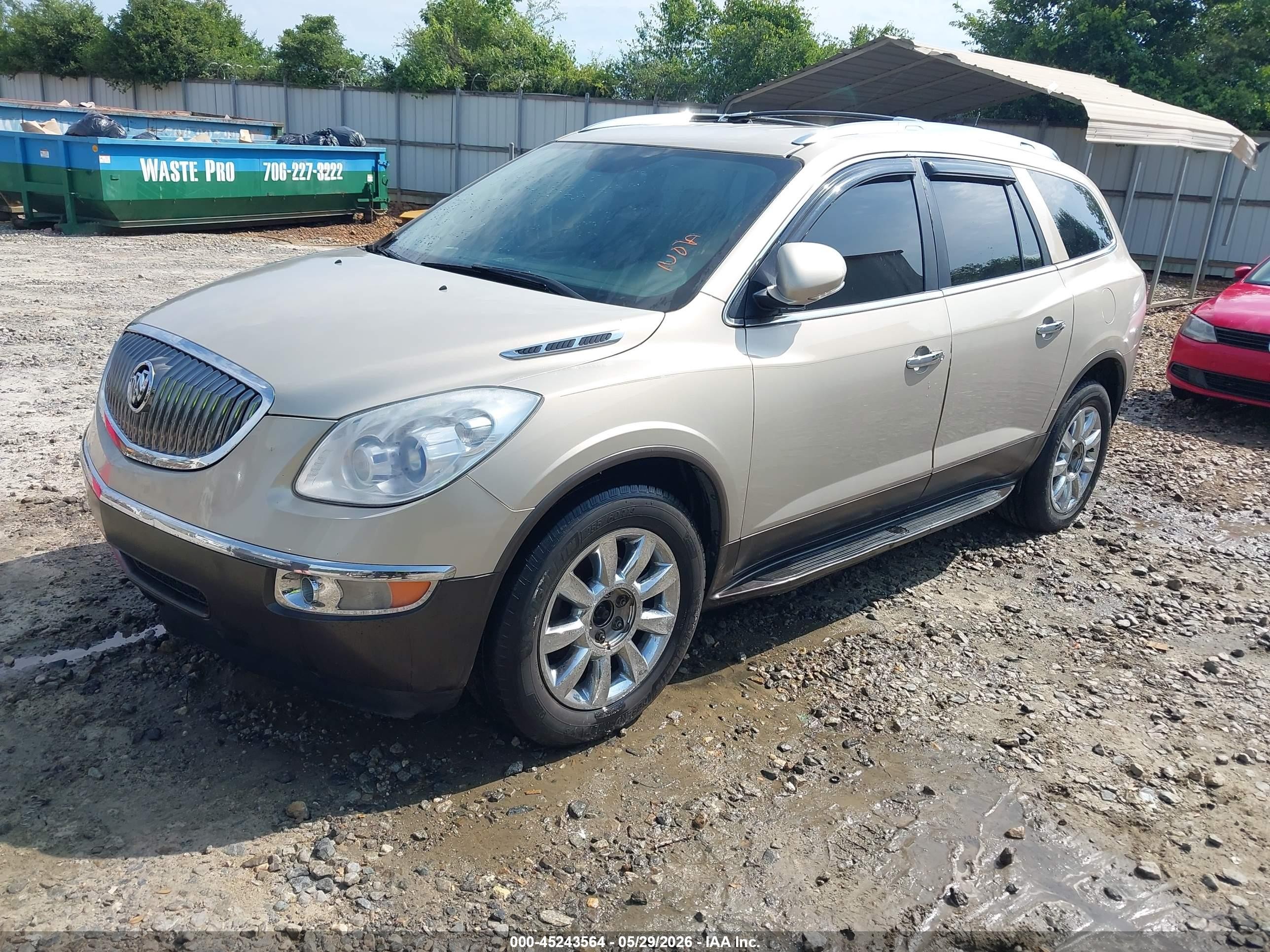 2012 Buick Enclave Leather Champagne vin: 5GAKRCED6CJ305448