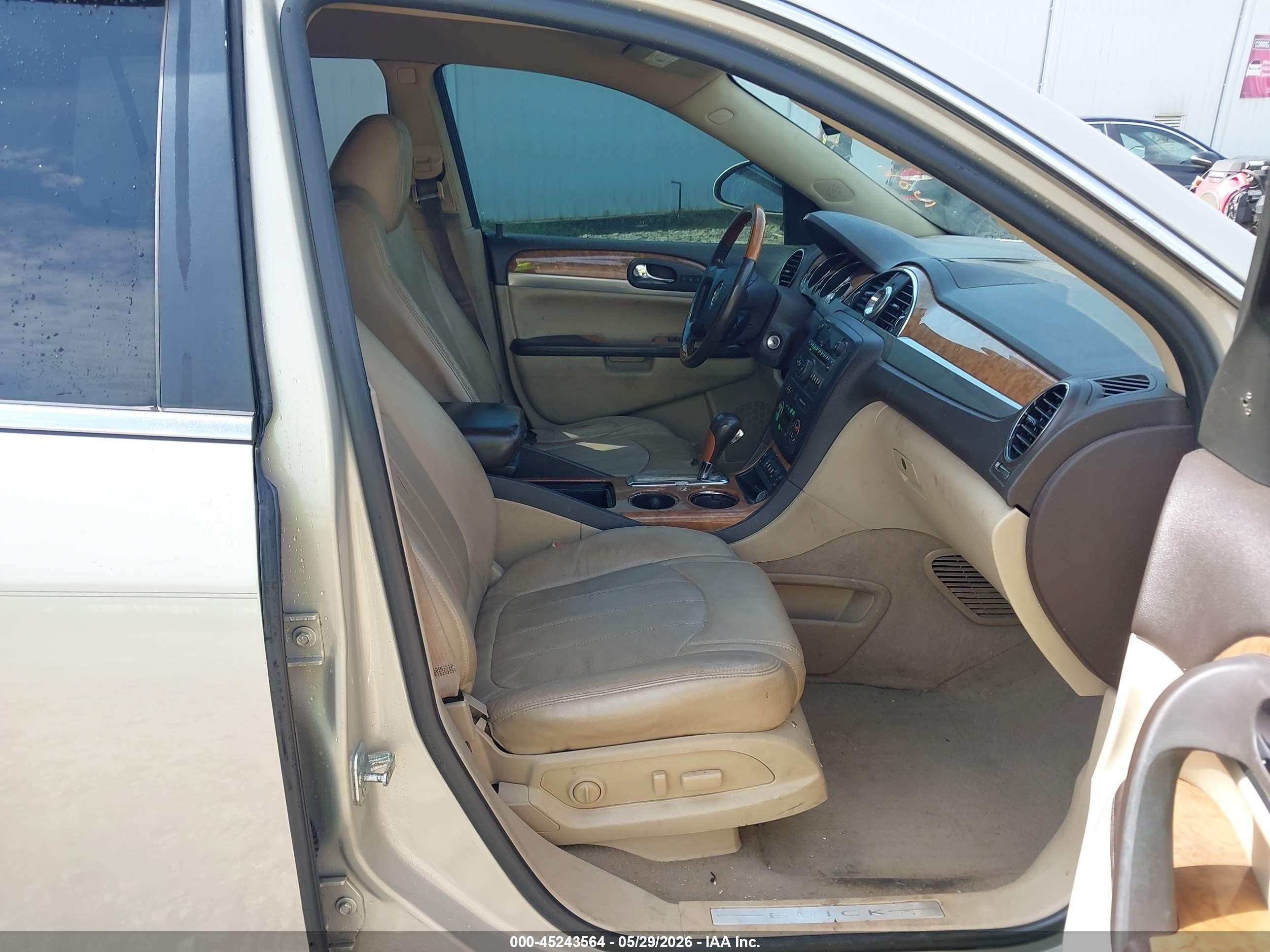 2012 Buick Enclave Leather Champagne vin: 5GAKRCED6CJ305448
