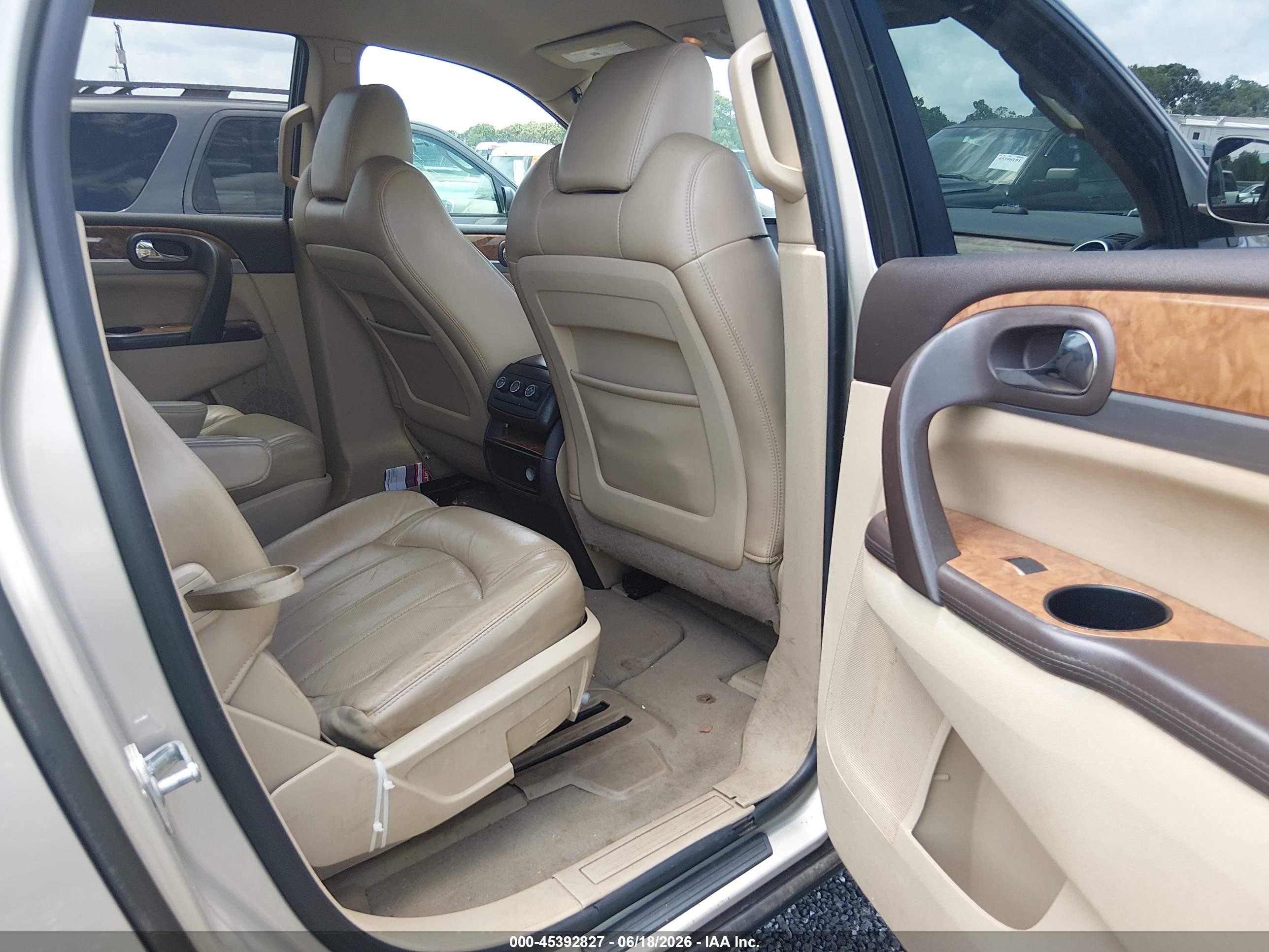 2012 Buick Enclave Leather Золотой vin: 5GAKRCED6CJ307619