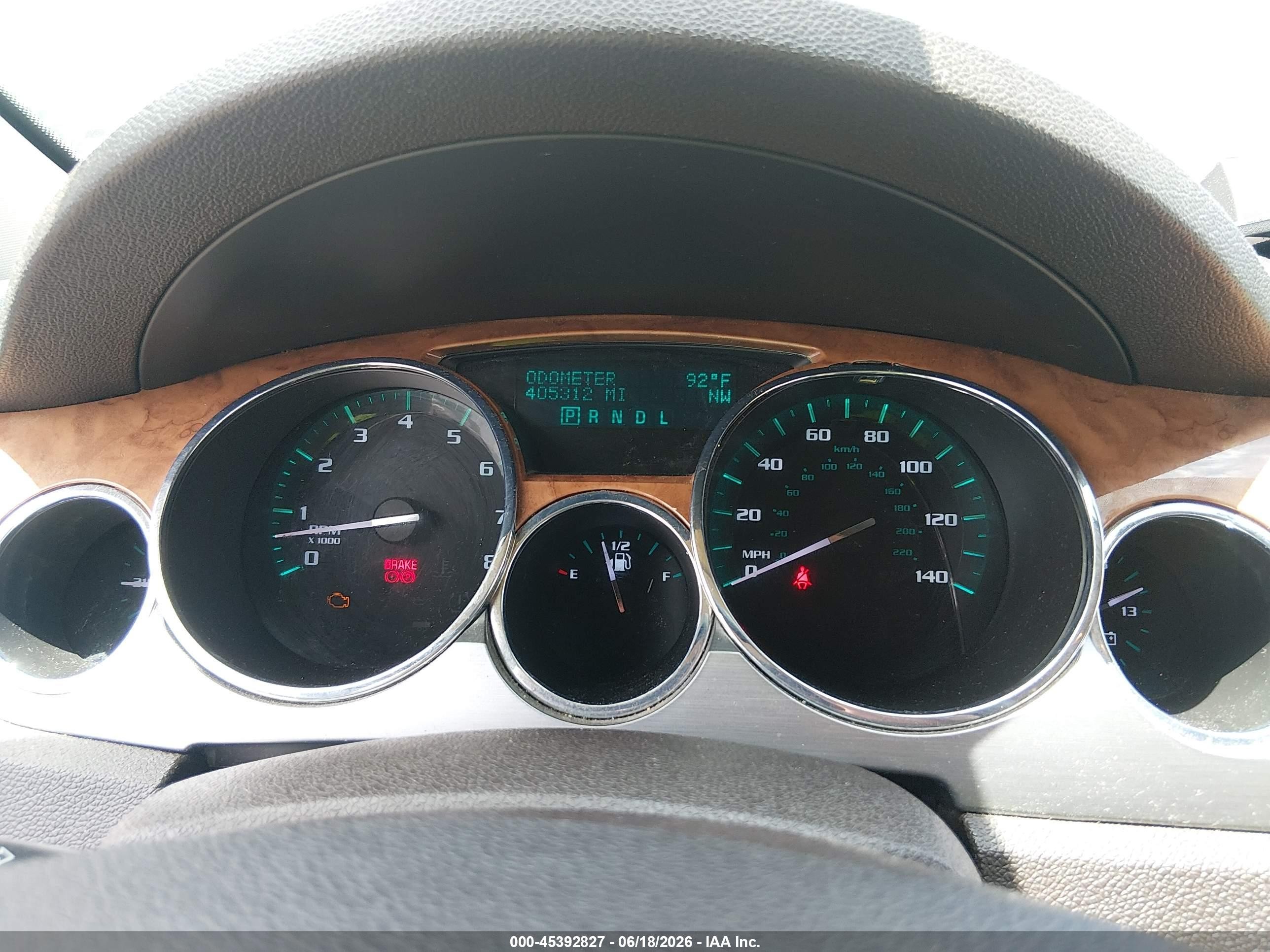 2012 Buick Enclave Leather Золотой vin: 5GAKRCED6CJ307619