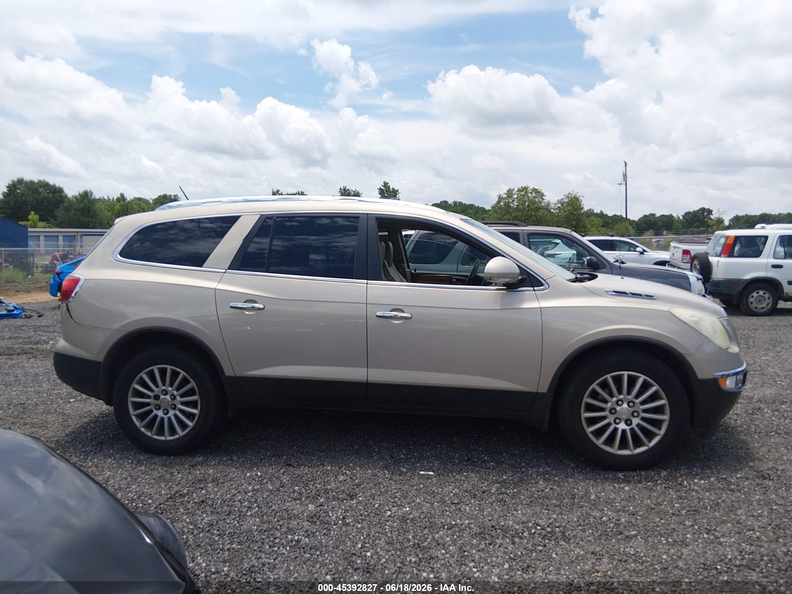 2012 Buick Enclave Leather Золотой vin: 5GAKRCED6CJ307619