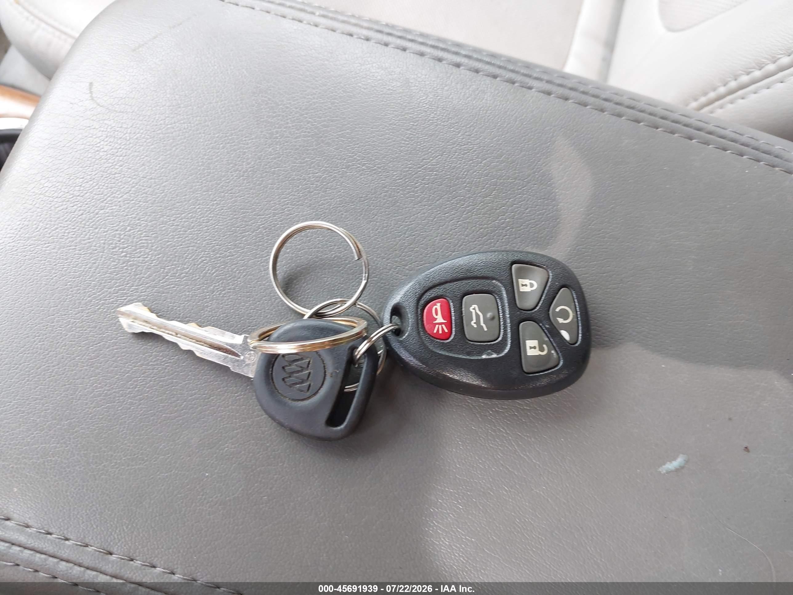 2012 Buick Enclave Leather Серый vin: 5GAKRCED6CJ361650