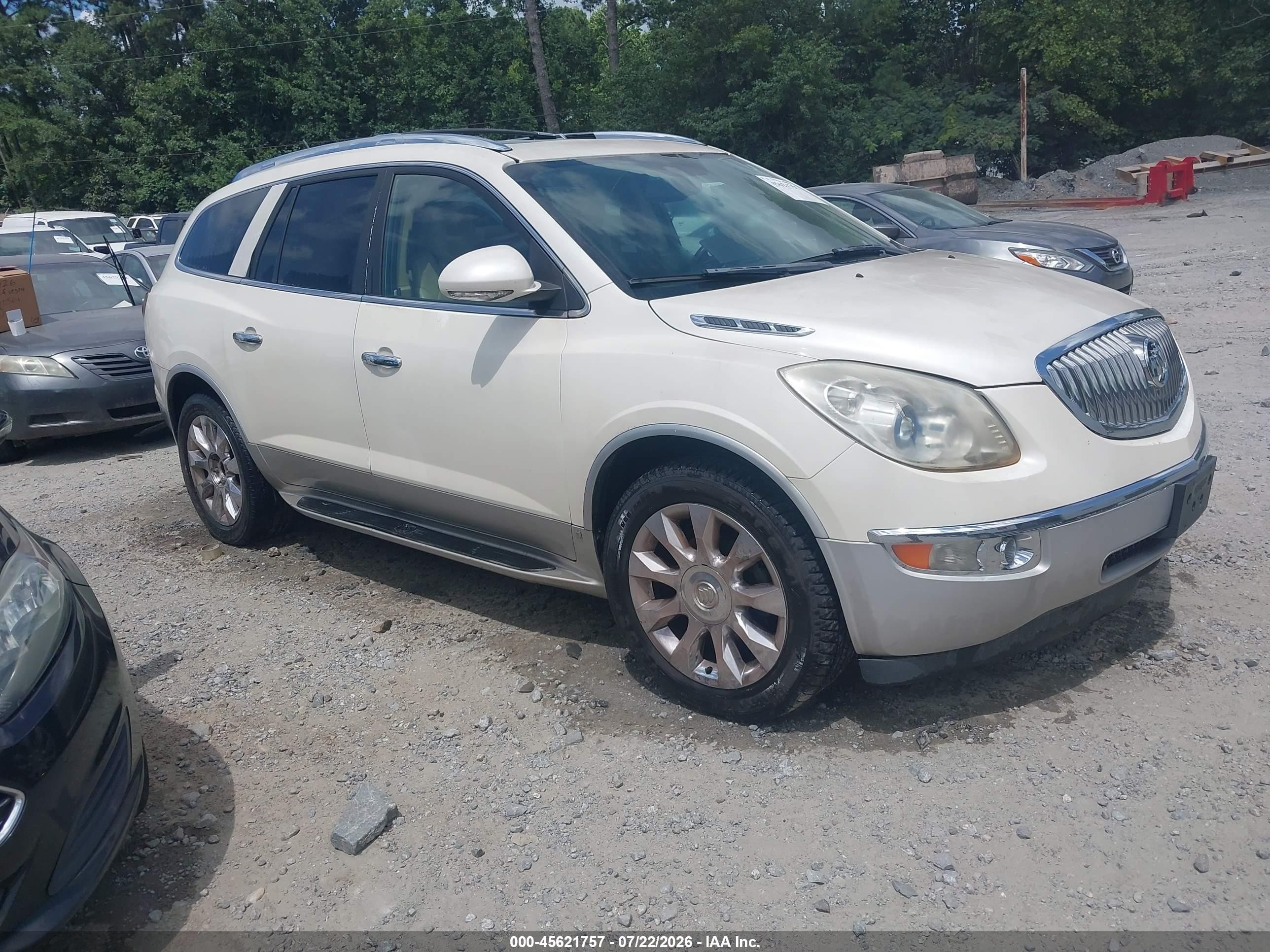 2011 Buick Enclave 2xl Белый vin: 5GAKRCED7BJ186677